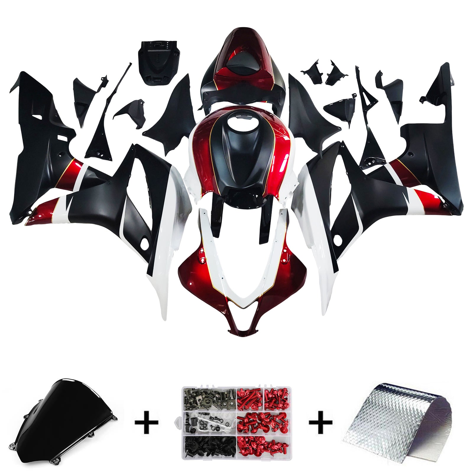 Honda CBR600RR 2007-2008 F5 Fairing Kit Bodywork Plastic ABS