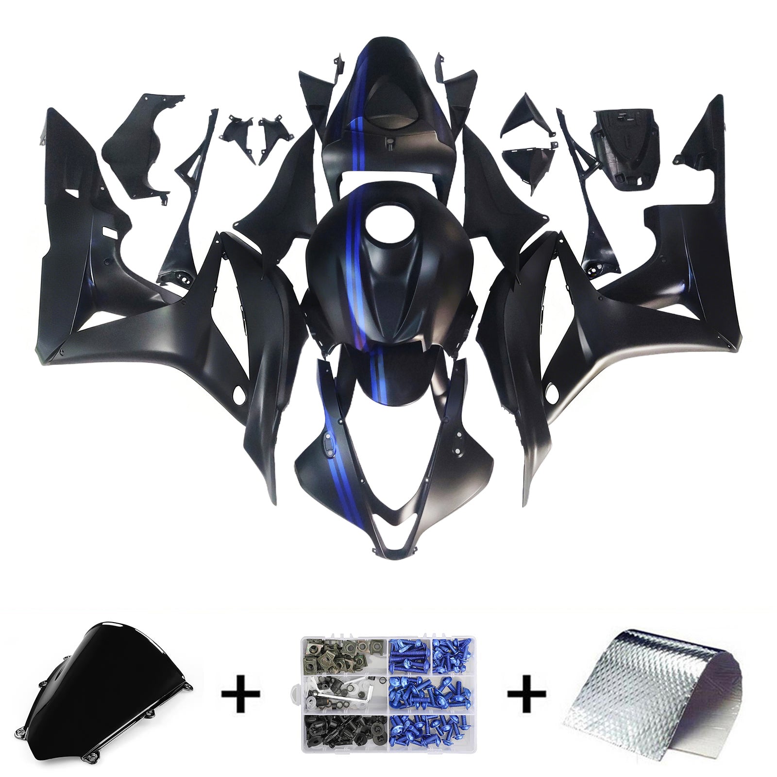 Honda CBR600RR 2007-2008 F5 Fairing Kit Bodywork Plastic ABS