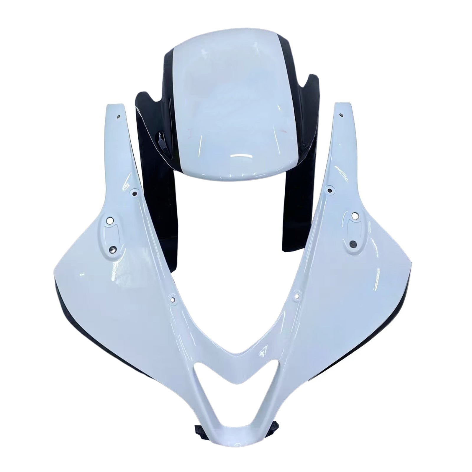 Fairings 2009-2012 Honda CBR 600 RR White & Black Hannspree Generic