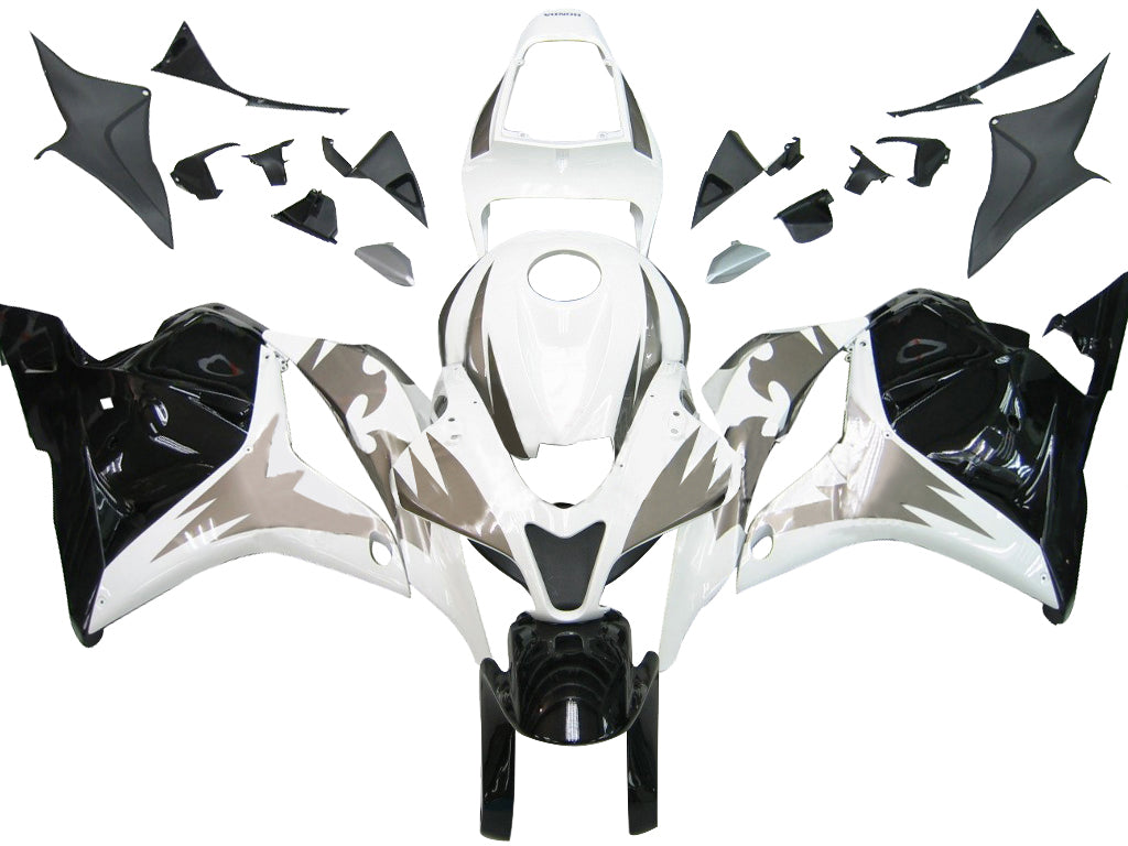 Fairings 2009-2012 Honda CBR 600 RR White Silver Black Tribal Generic