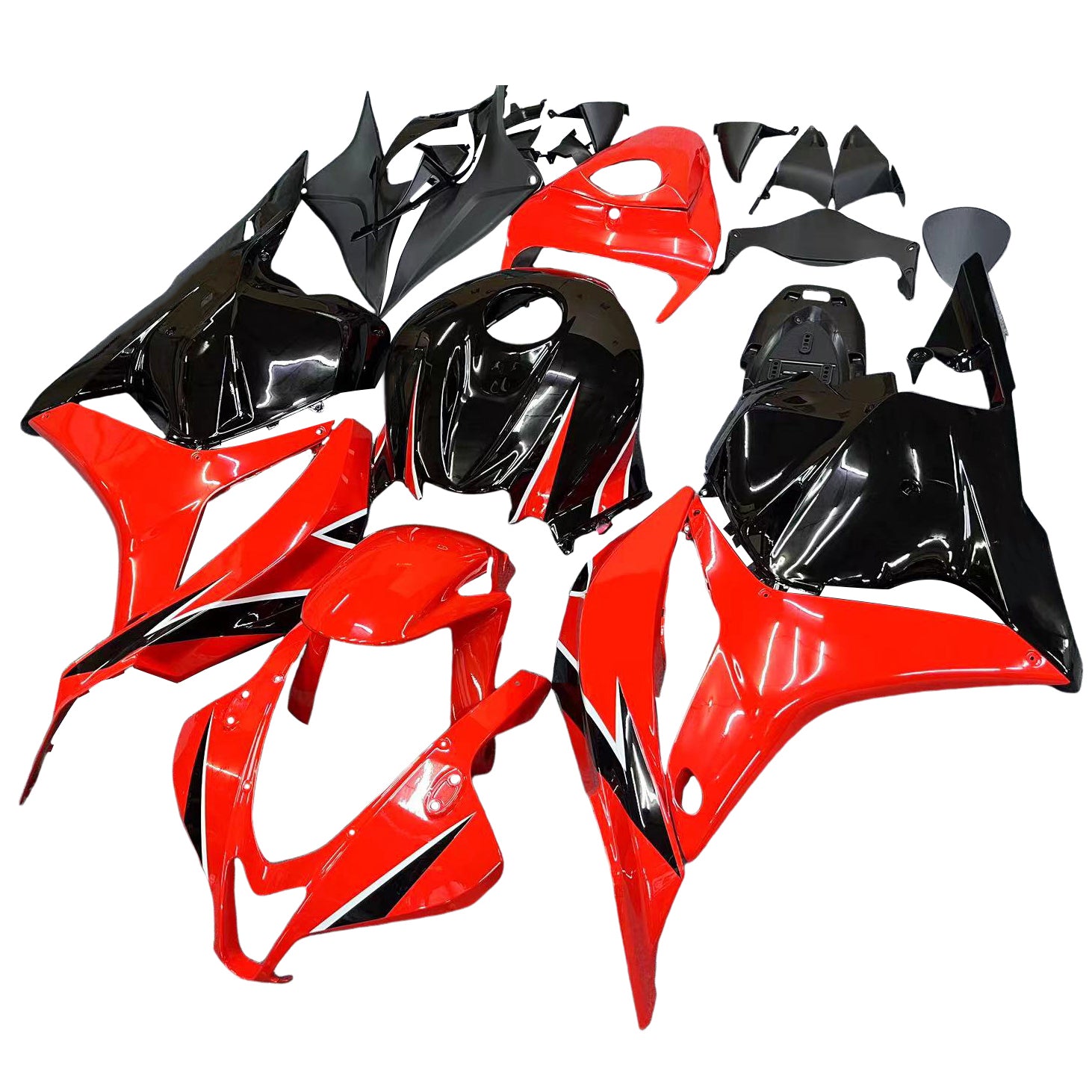 Fairings 2009-2012 Honda CBR 600 RR Red & Black Honda CBR Generic