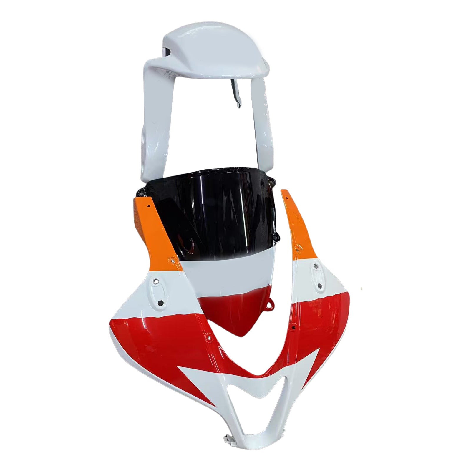 Fairings 2009-2012 Honda CBR 600 RR Orange & White Repsol  Generic