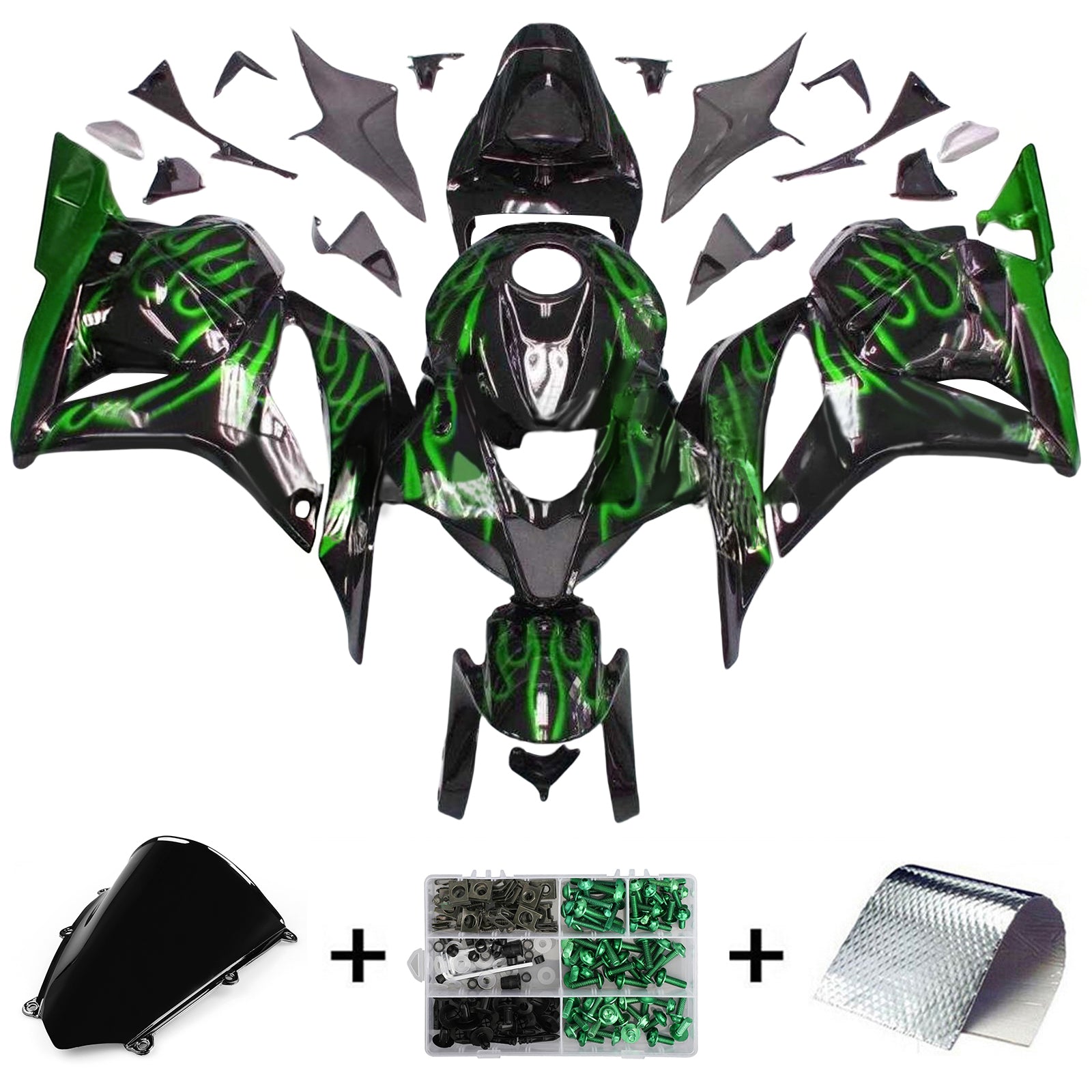 Honda CBR600RR 2009-2012 F5 Fairing Kit Bodywork Plastic ABS