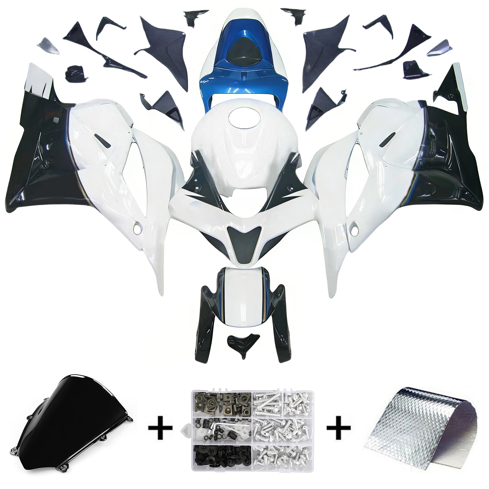 Honda CBR600RR 2009-2012 F5 Fairing Kit Bodywork Plastic ABS