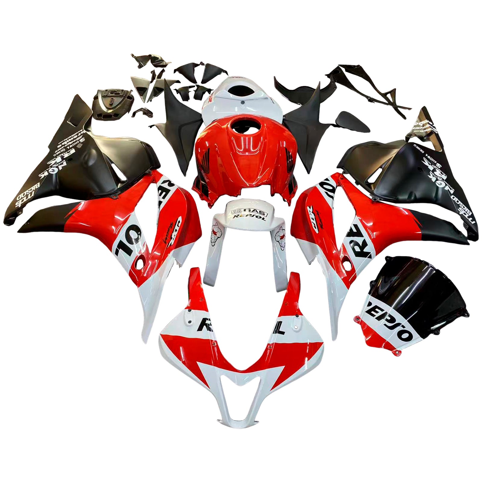 Honda CBR600RR 2009-2012 F5 Fairing Kit Bodywork Plastic ABS