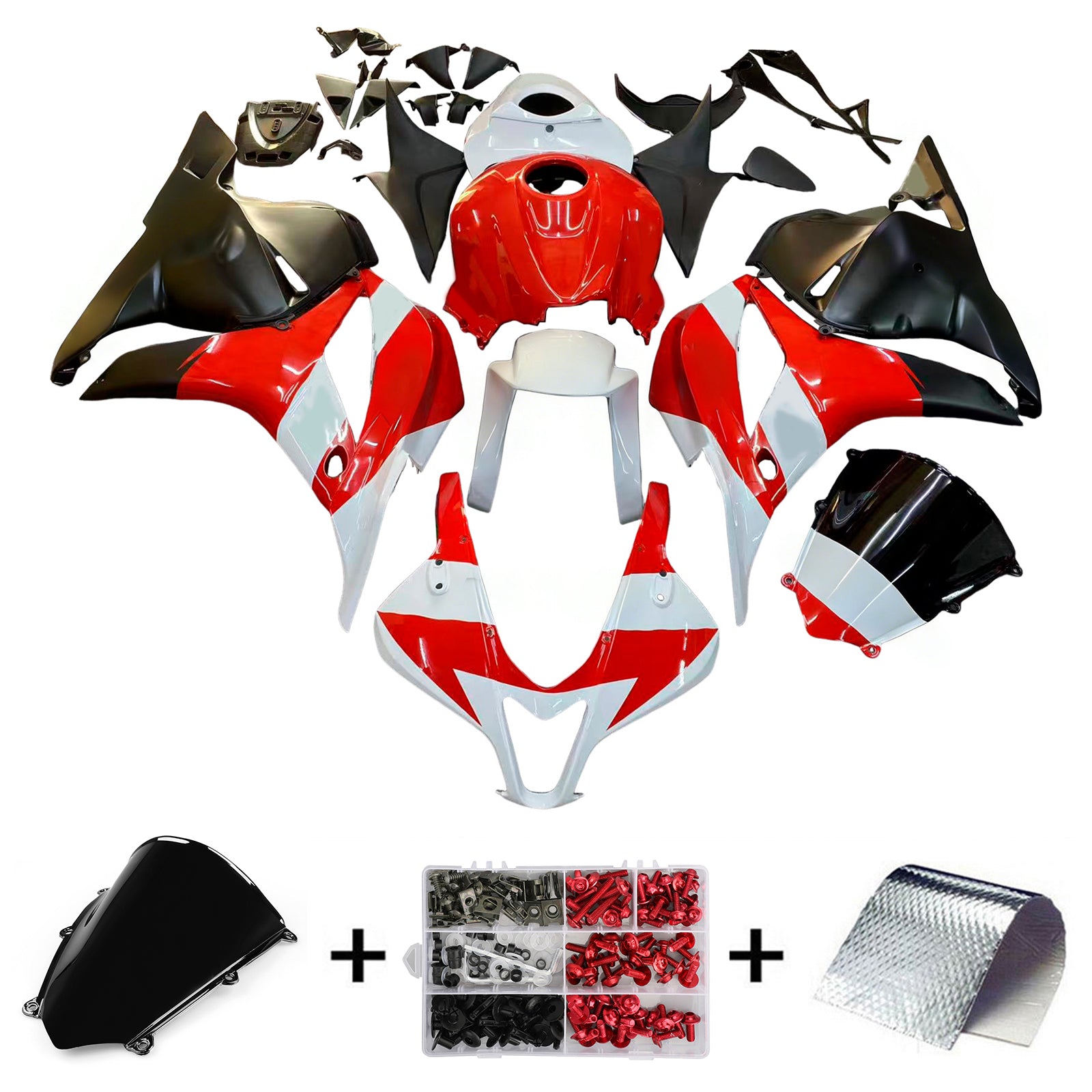 Honda CBR600RR 2009-2012 F5 Fairing Kit Bodywork Plastic ABS