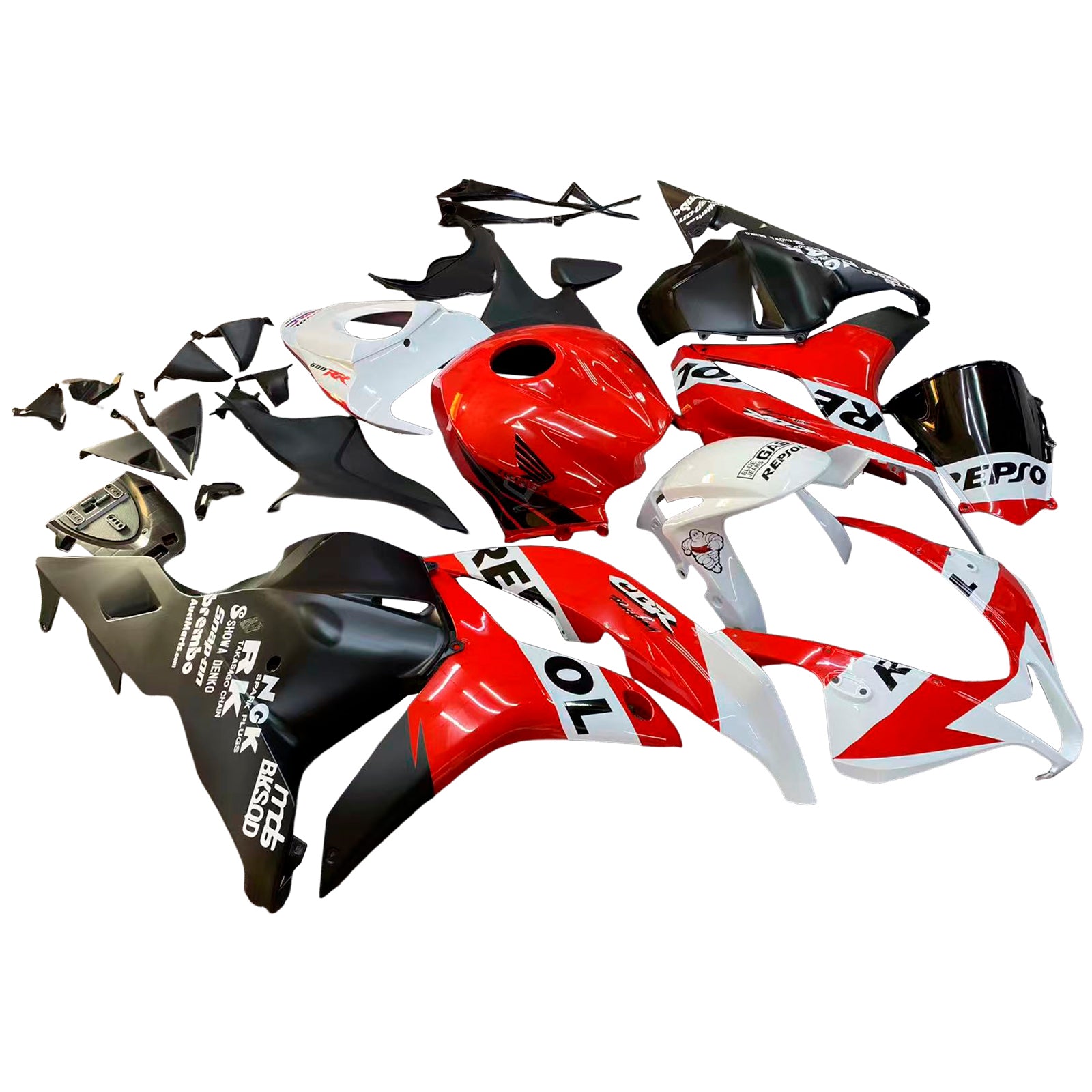 Honda CBR600RR 2009-2012 F5 페어링 키트 차체 플라스틱 복근