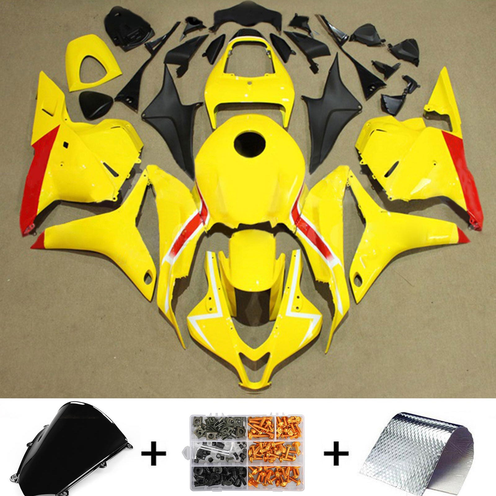 Honda CBR600RR 2009-2012 F5 Fairing Kit Bodywork Plastic ABS