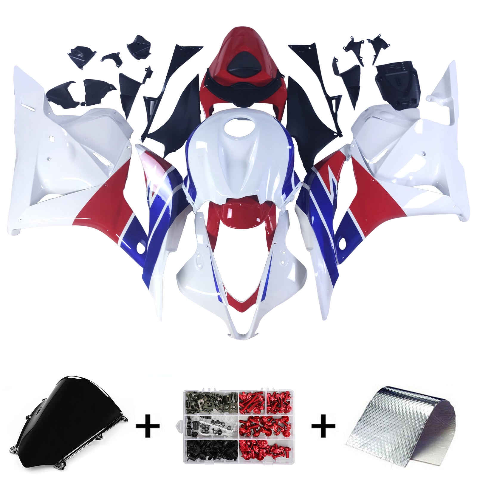 Honda CBR600RR 2009-2012 F5 Fairing Kit Bodywork Plastic ABS