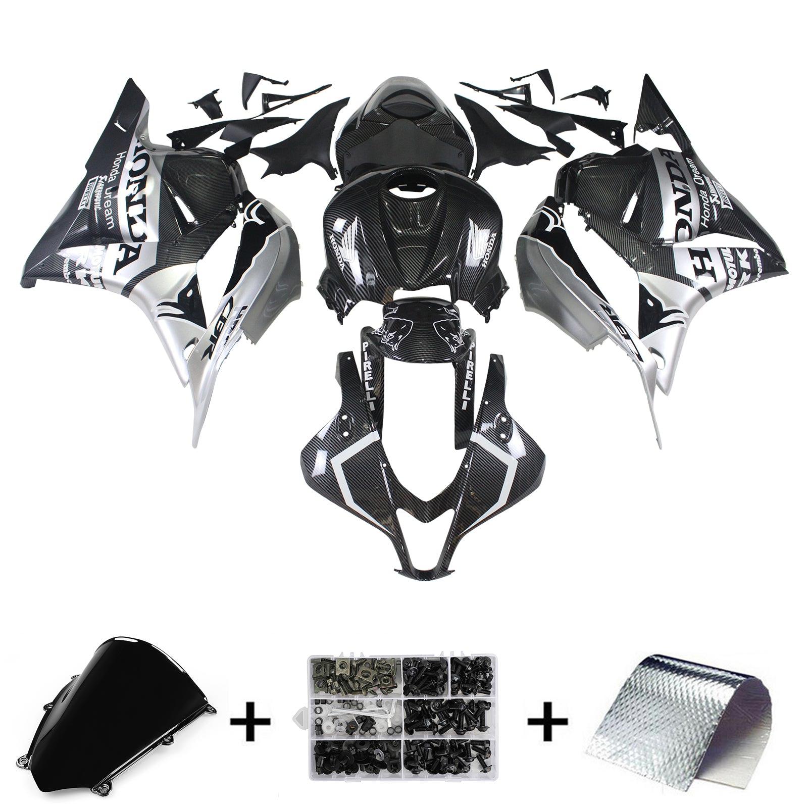 هوندا CBR600RR 2009-2012 F5 Fairing Kit هيكل السيارة بلاستيك ABS