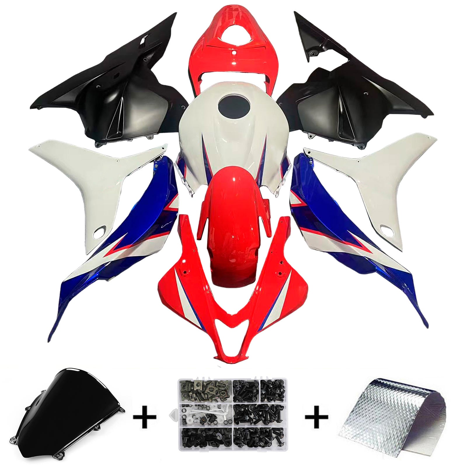 Honda CBR600RR 2009-2012 F5 Fairing Kit Bodywork Plastic ABS