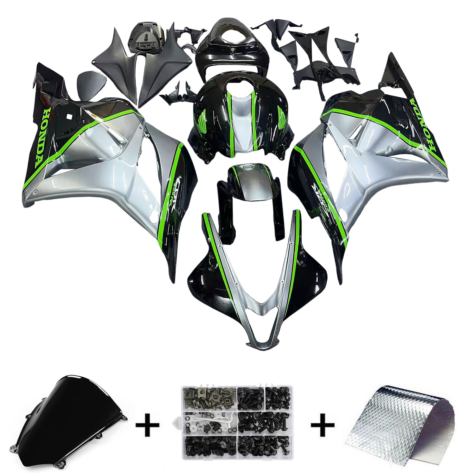 Honda CBR600RR 2009-2012 F5 Fairing Kit Bodywork Plastic ABS