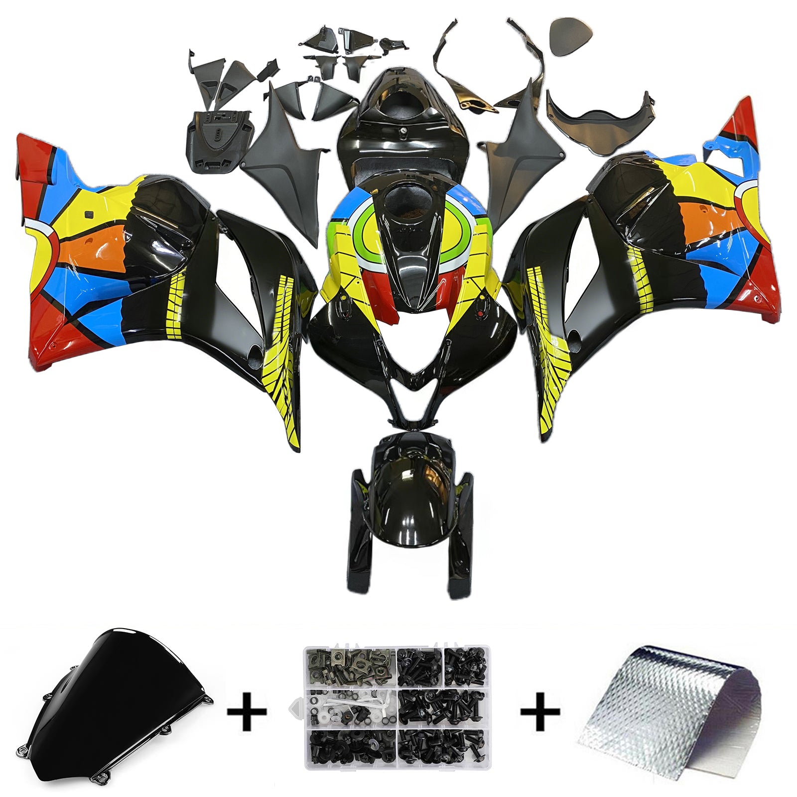 Honda CBR600RR 2009-2012 F5 Fairing Kit Bodywork Plastic ABS