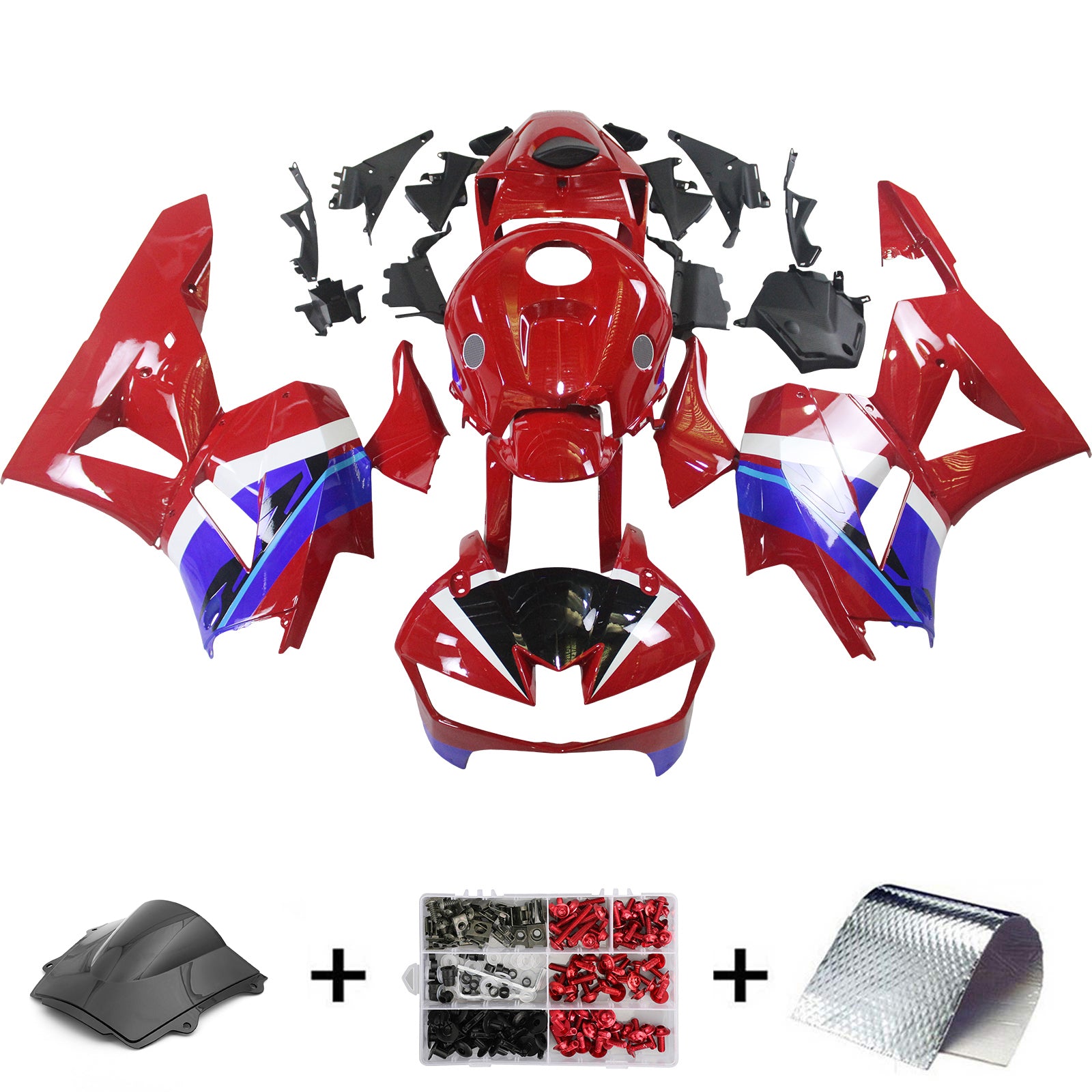 Injection Fairing Kit Bodywork Plastic ABS For Honda CBR600RR 2013-2026 F5
