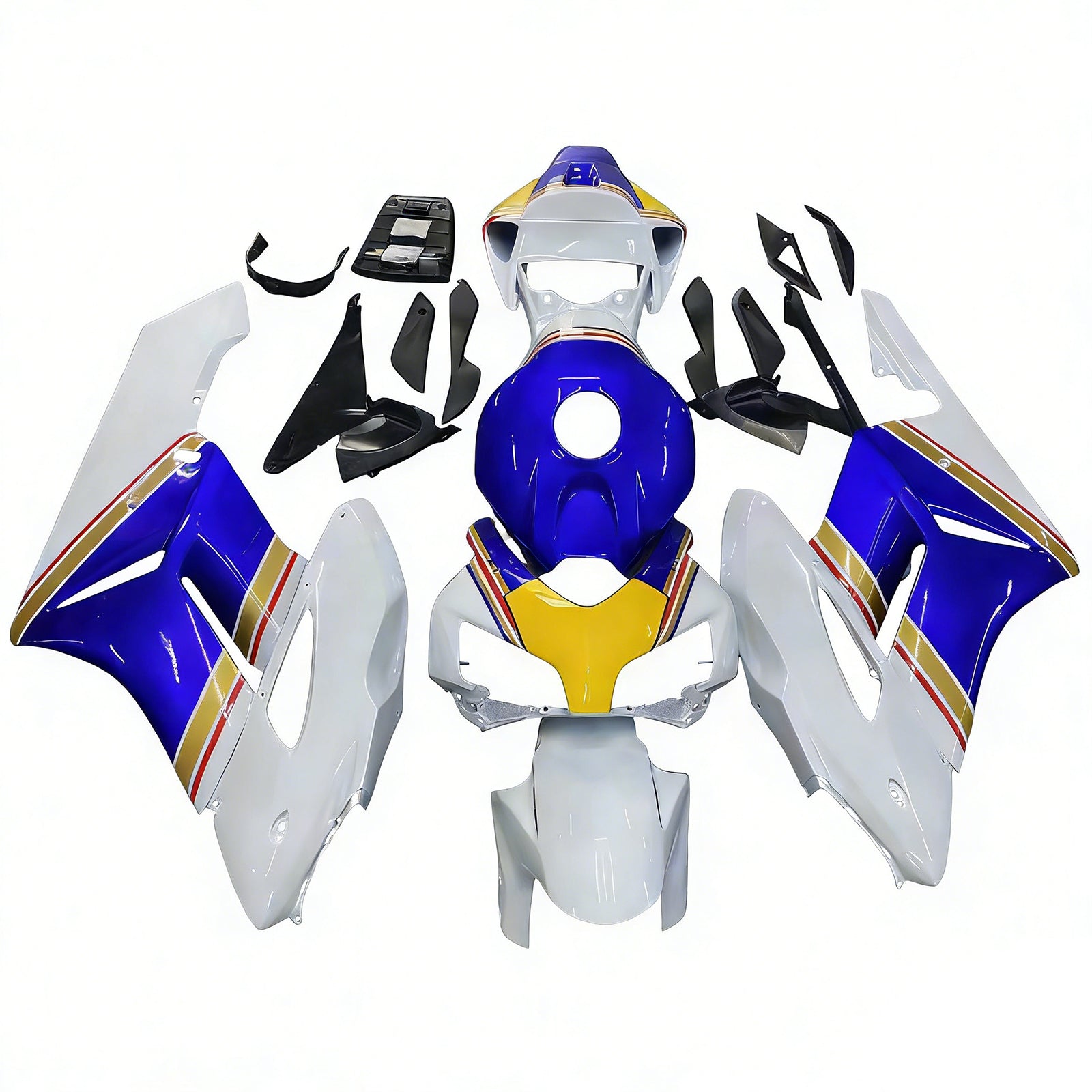 Fairings 2004-2005 Honda CBR 1000 RR Multi-Color Rothmans Honda  Generic