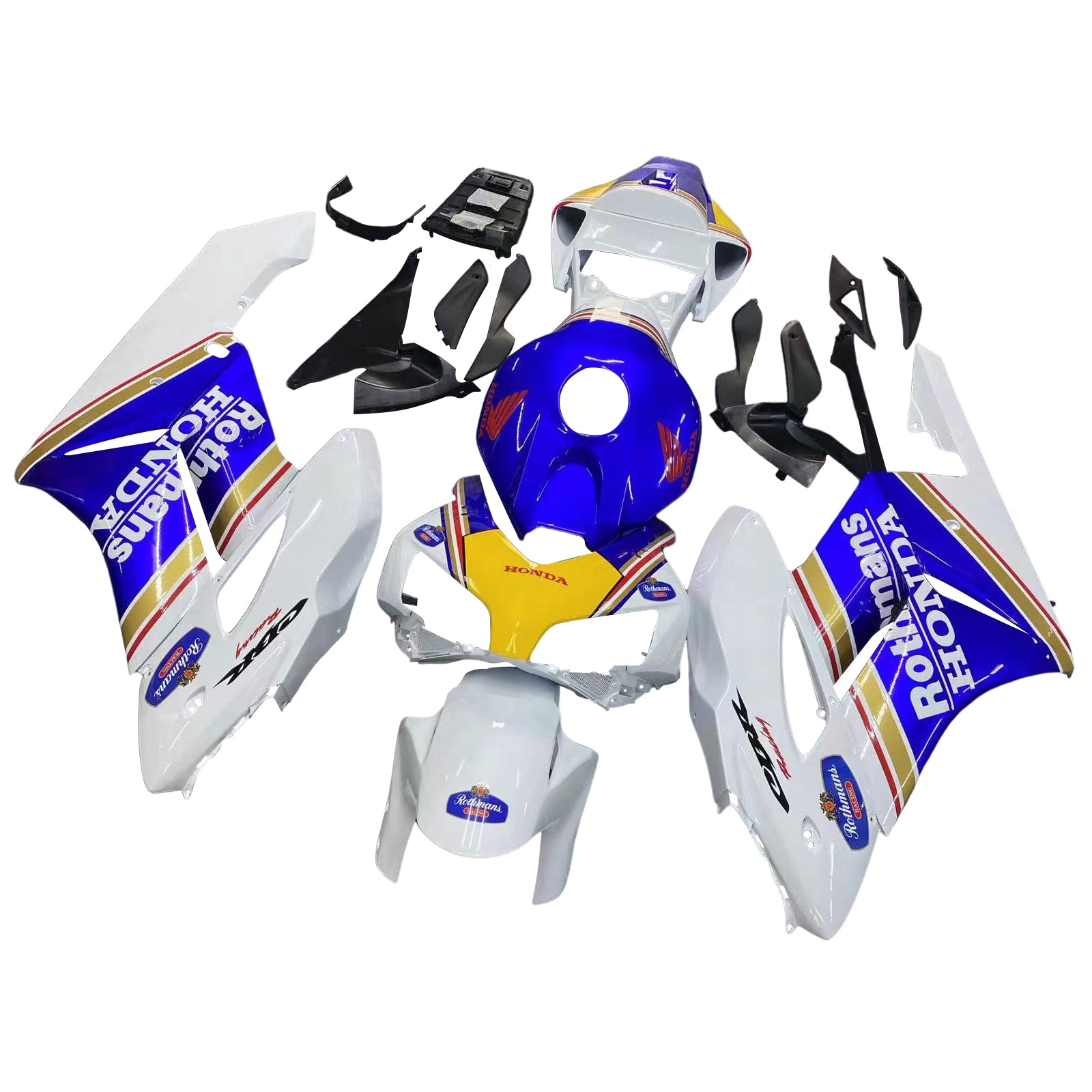 Fairings 2004-2005 Honda CBR 1000 RR متعدد الألوان Rothmans Honda Generic