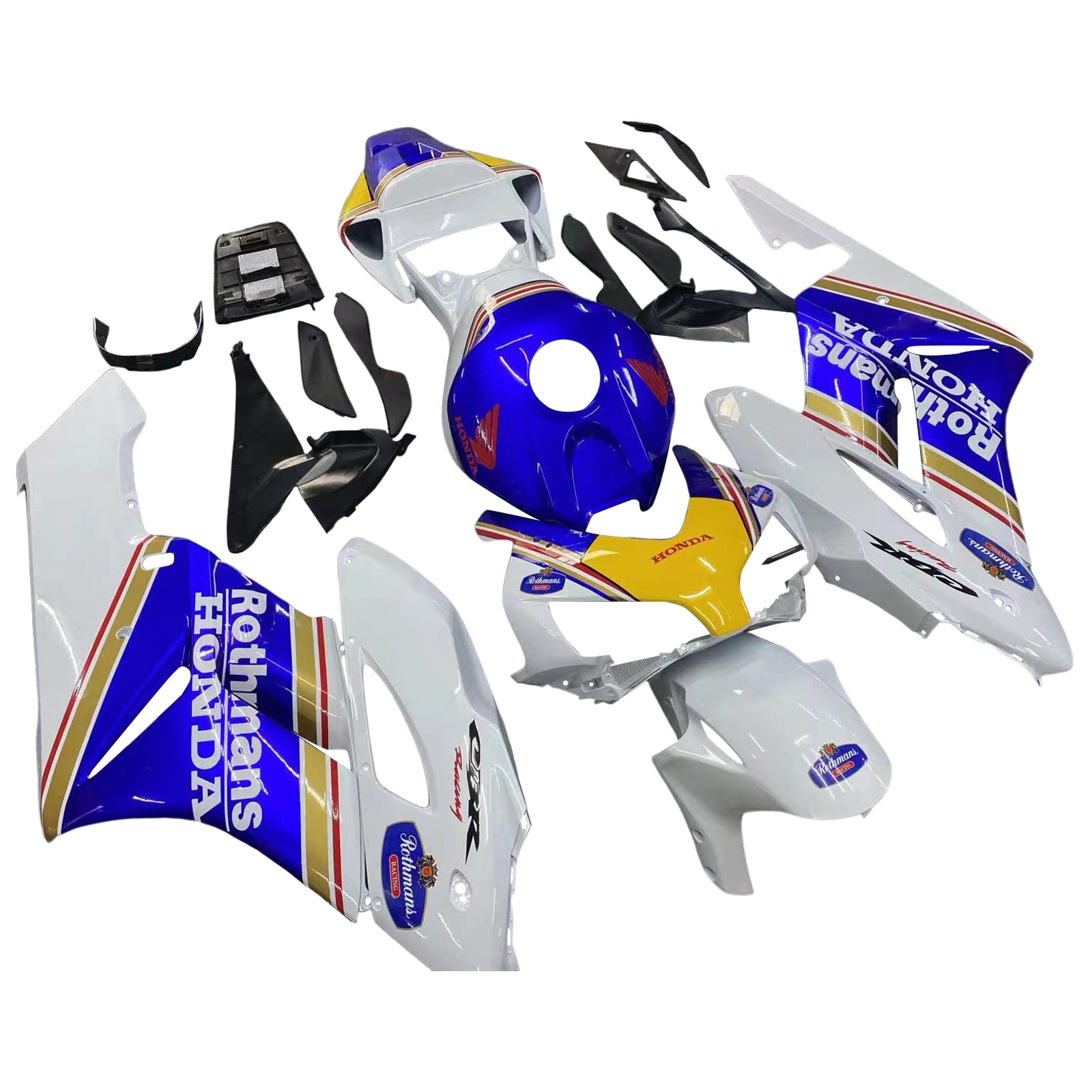 Fairings 2004-2005 Honda CBR 1000 RR متعدد الألوان Rothmans Honda Generic