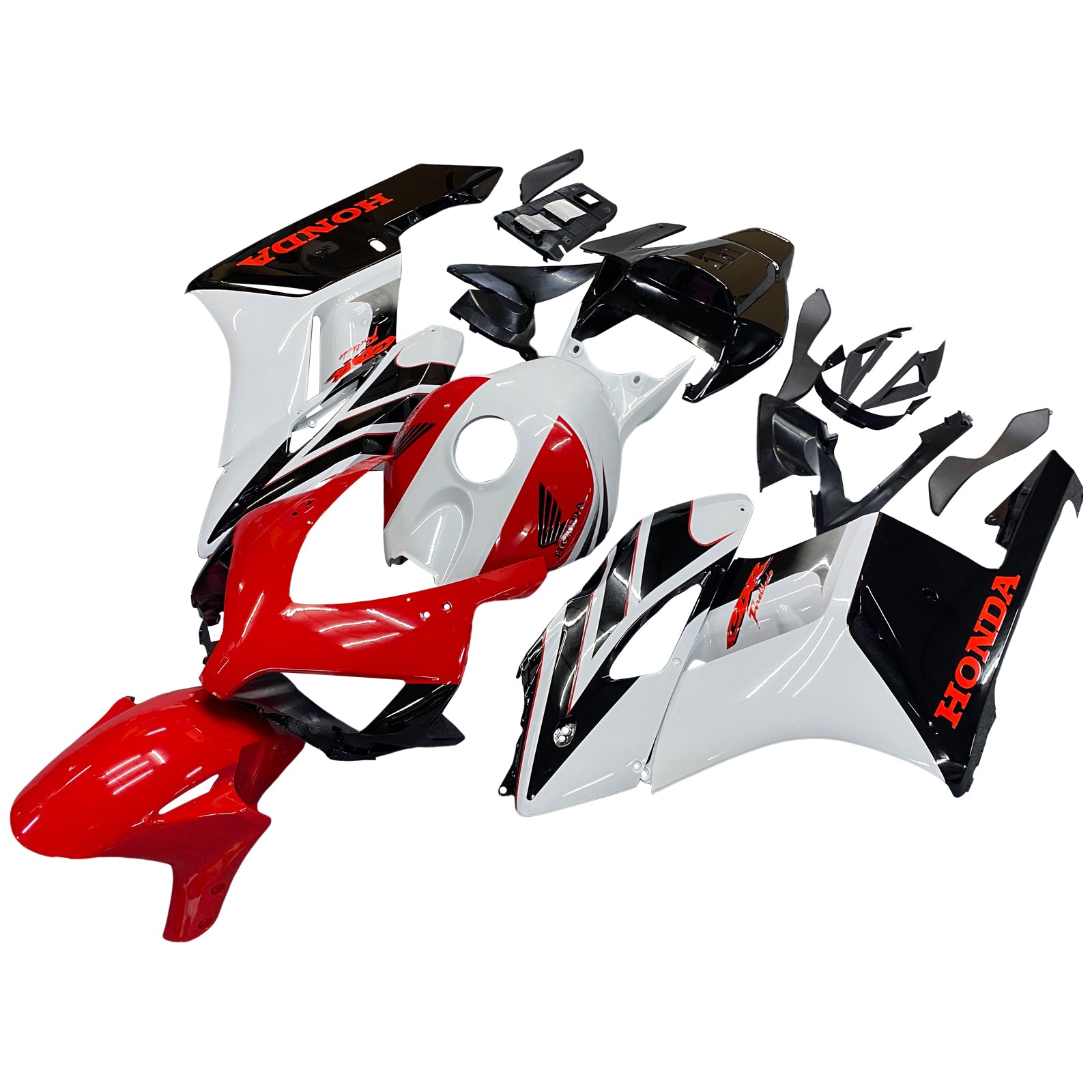 Fairings 2004-2005 Honda CBR 1000 RR أبيض أحمر أسود CBR Generic