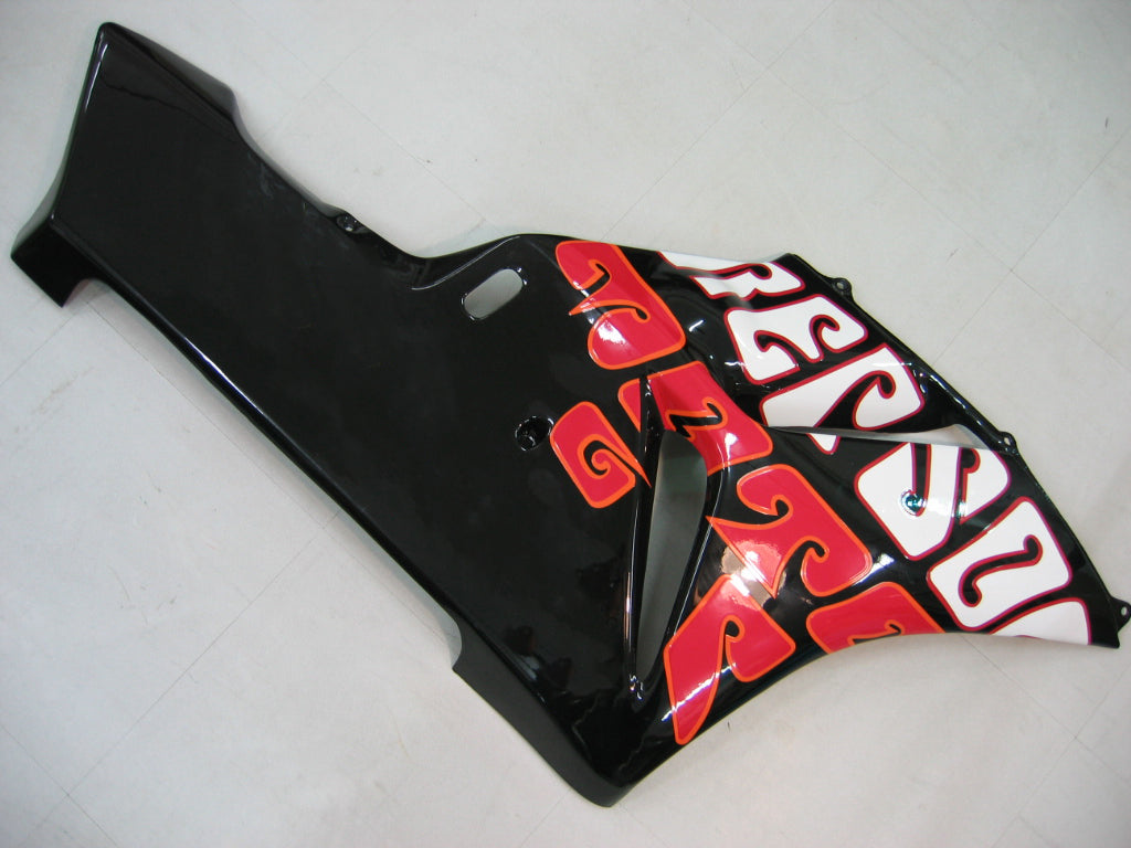 Fairings 2004-2005 Honda CBR 1000 RR Black Green Valentino Rossi Generic