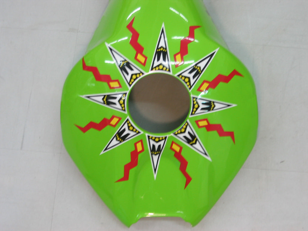 Fairings 2004-2005 Honda CBR 1000 RR Black Green Valentino Rossi Generic