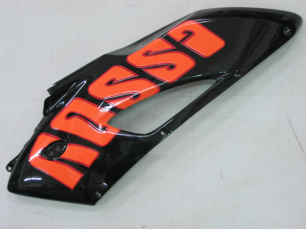 Fairings 2004-2005 Honda CBR 1000 RR Black Green Valentino Rossi Generic
