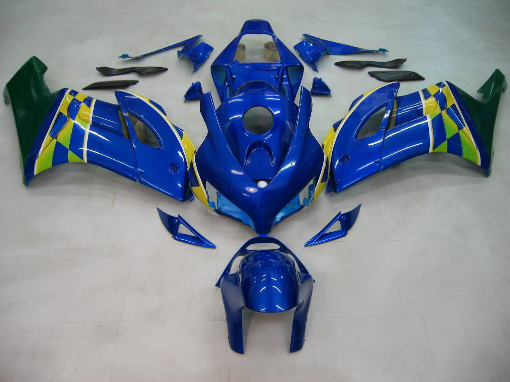 Fairings 2004-2005 Honda CBR 1000 RR Blue Checker Movistar Generic