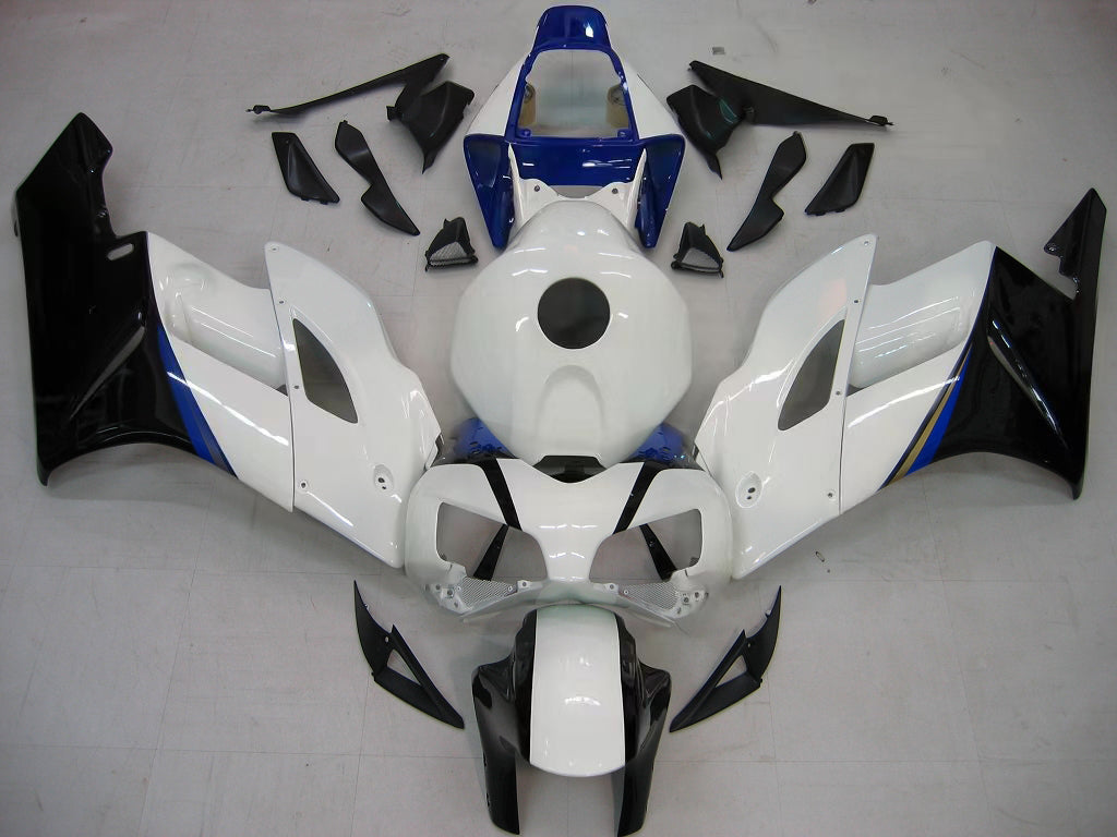 Fairings 2004-2005 Honda CBR 1000 RR White Konica Minolta Generic