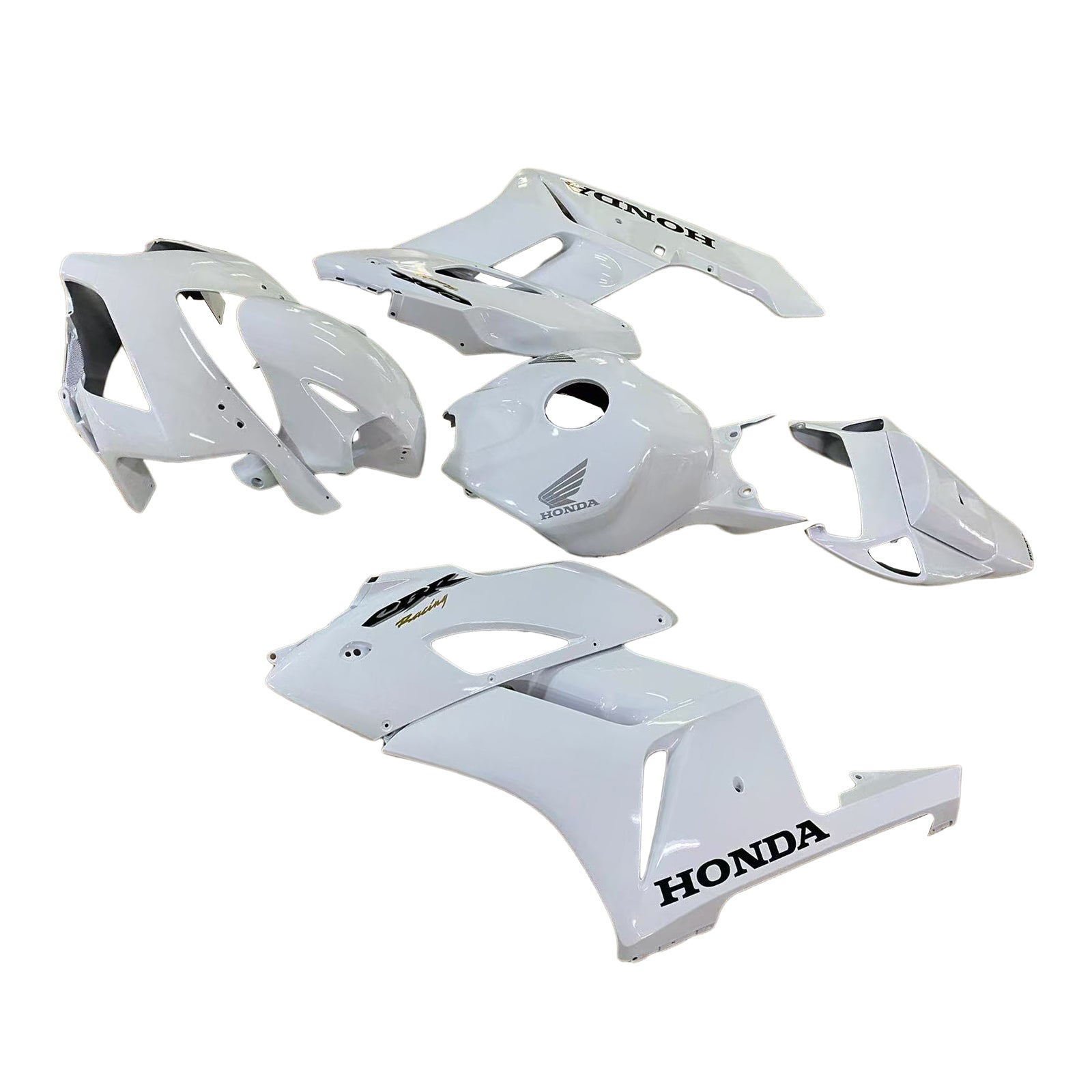 Fairings 2004-2005 Honda CBR 1000 RR فضي لامع CBR Generic