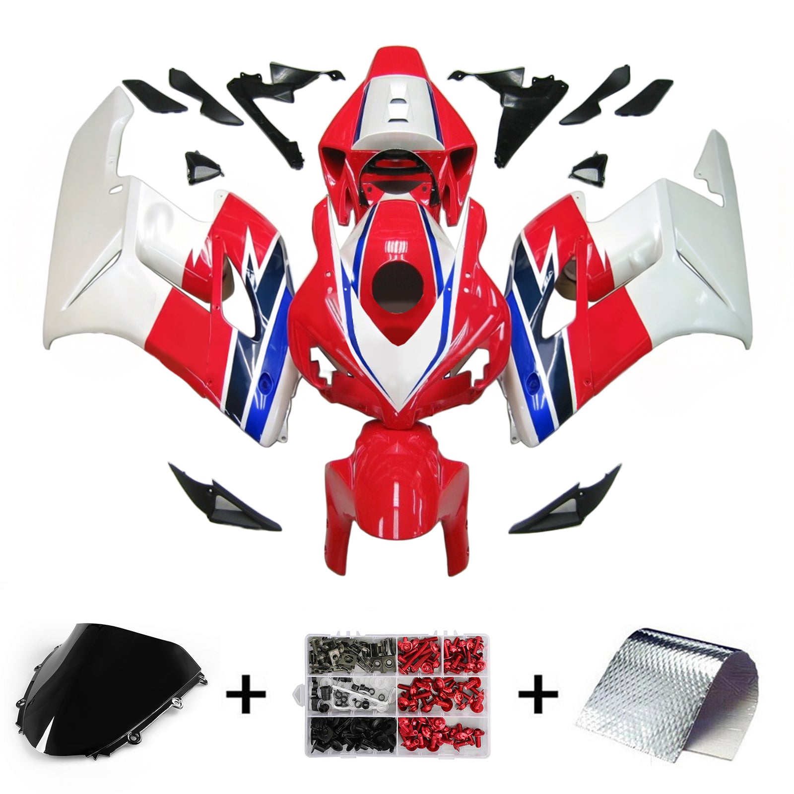 Honda CBR1000RR 2004-2005 Kit Carenado Carrocería Plástico ABS