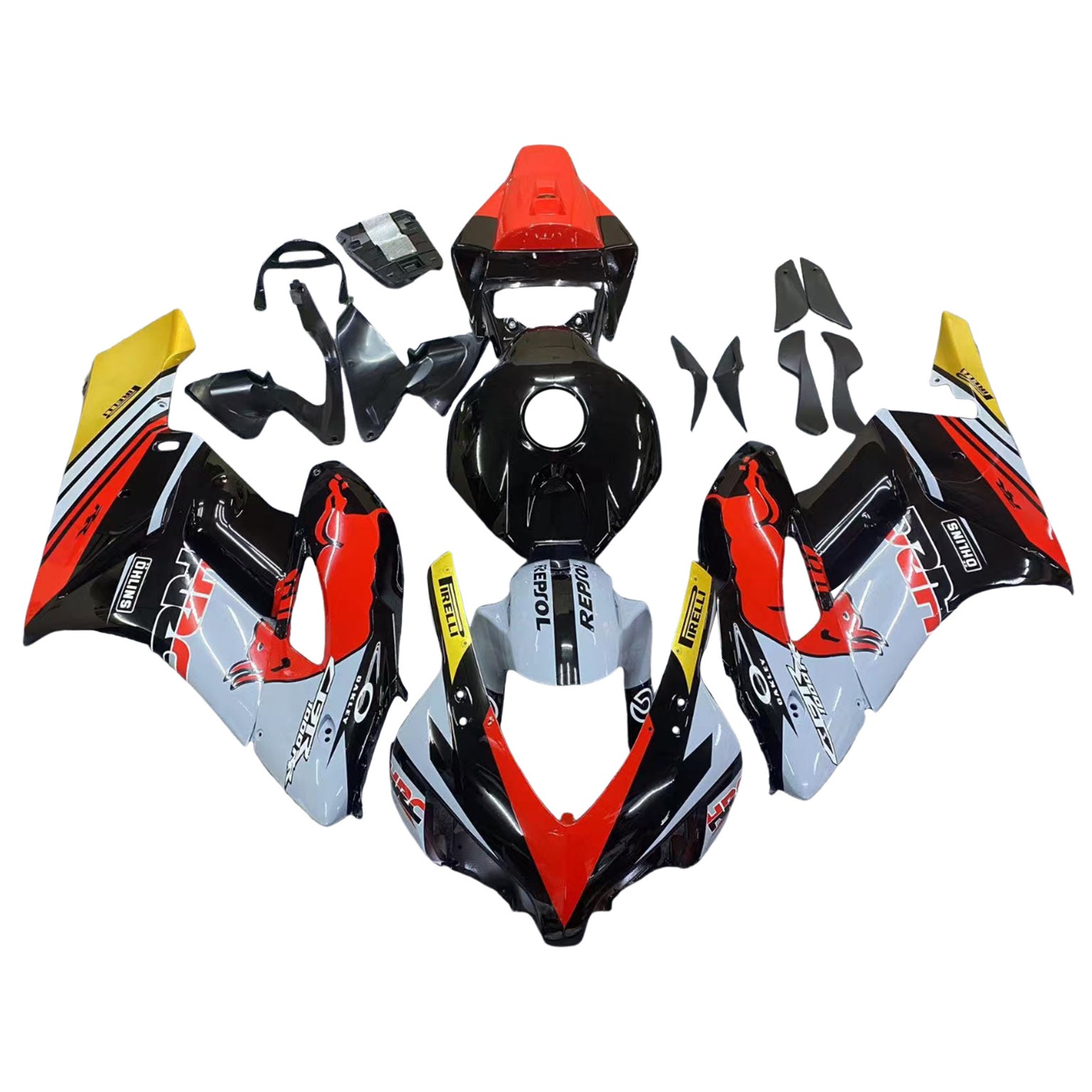 هوندا CBR1000RR 2004-2005 الهدايا المجمعة هيكل السيارة البلاستيك ABS