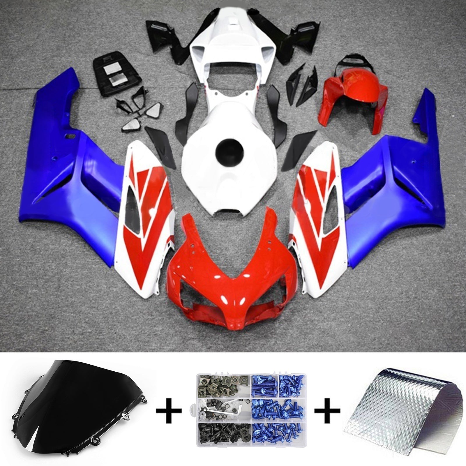 Honda CBR1000RR 2004-2005 Fairing Kit Bodywork Plastic ABS
