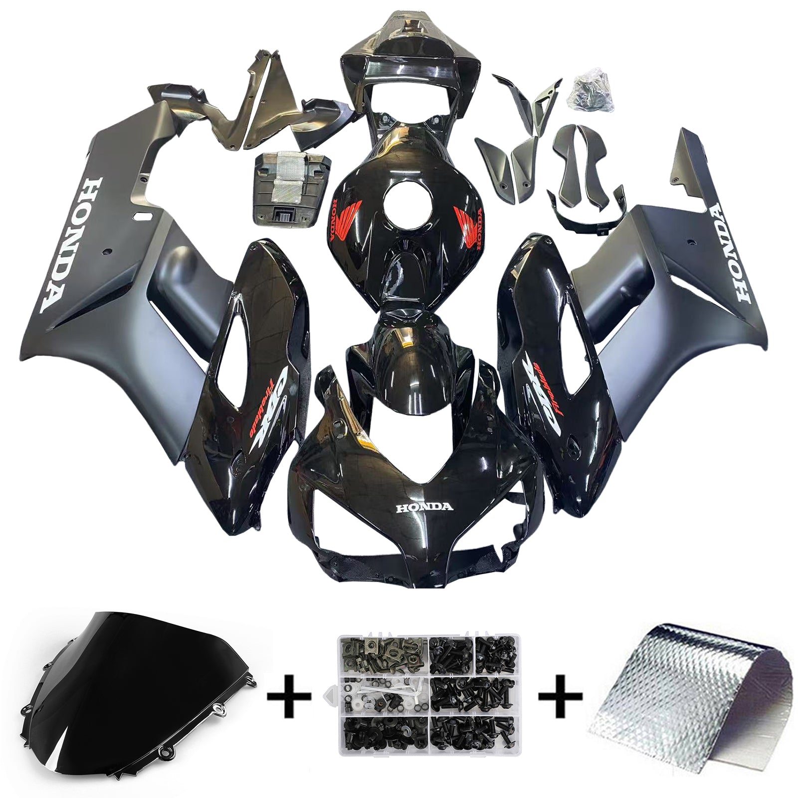 혼다 CBR1000RR 2004-2005 페어링 키트 차체 플라스틱 ABS