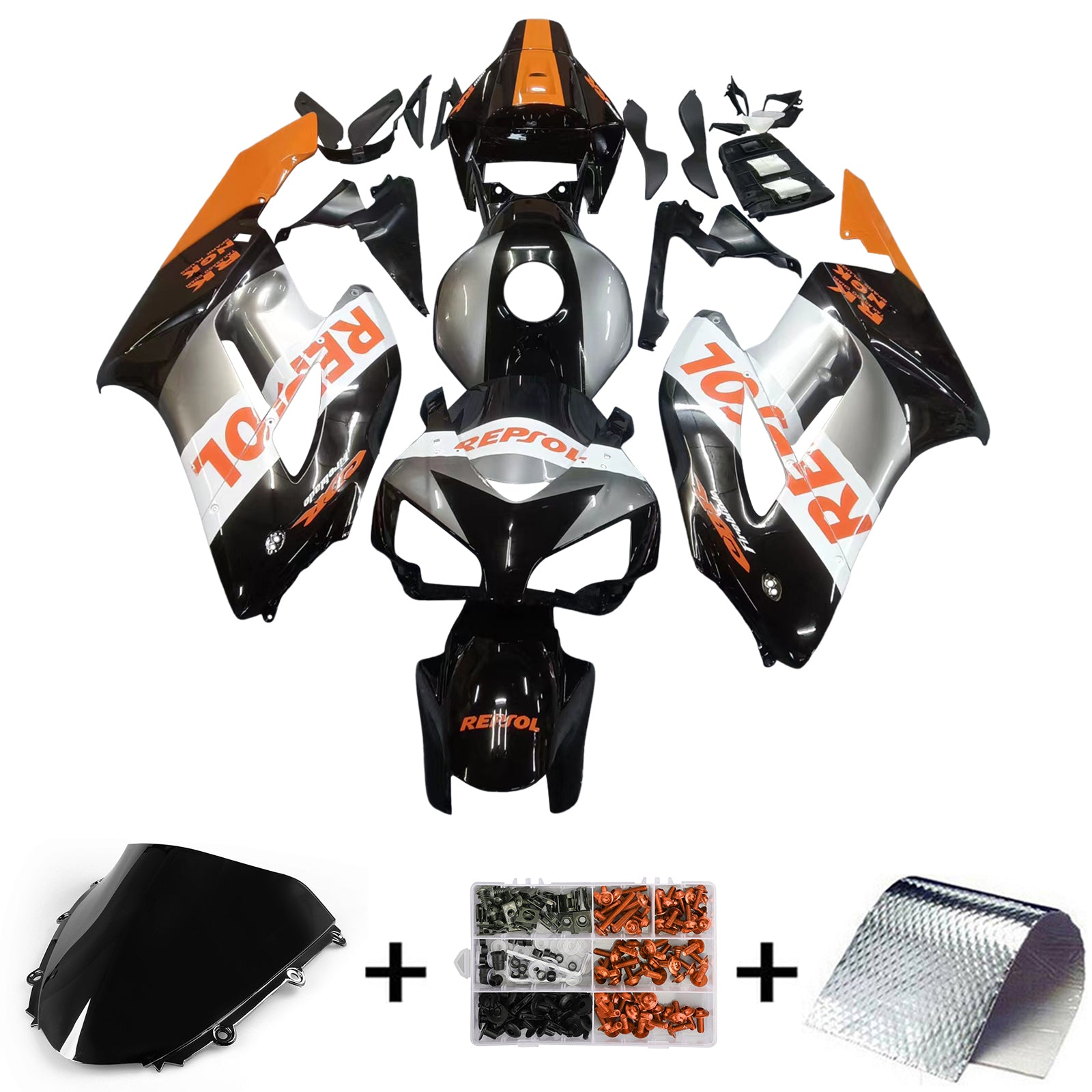 Honda CBR1000RR 2004-2005 Fairing Kit Bodywork Plastic ABS