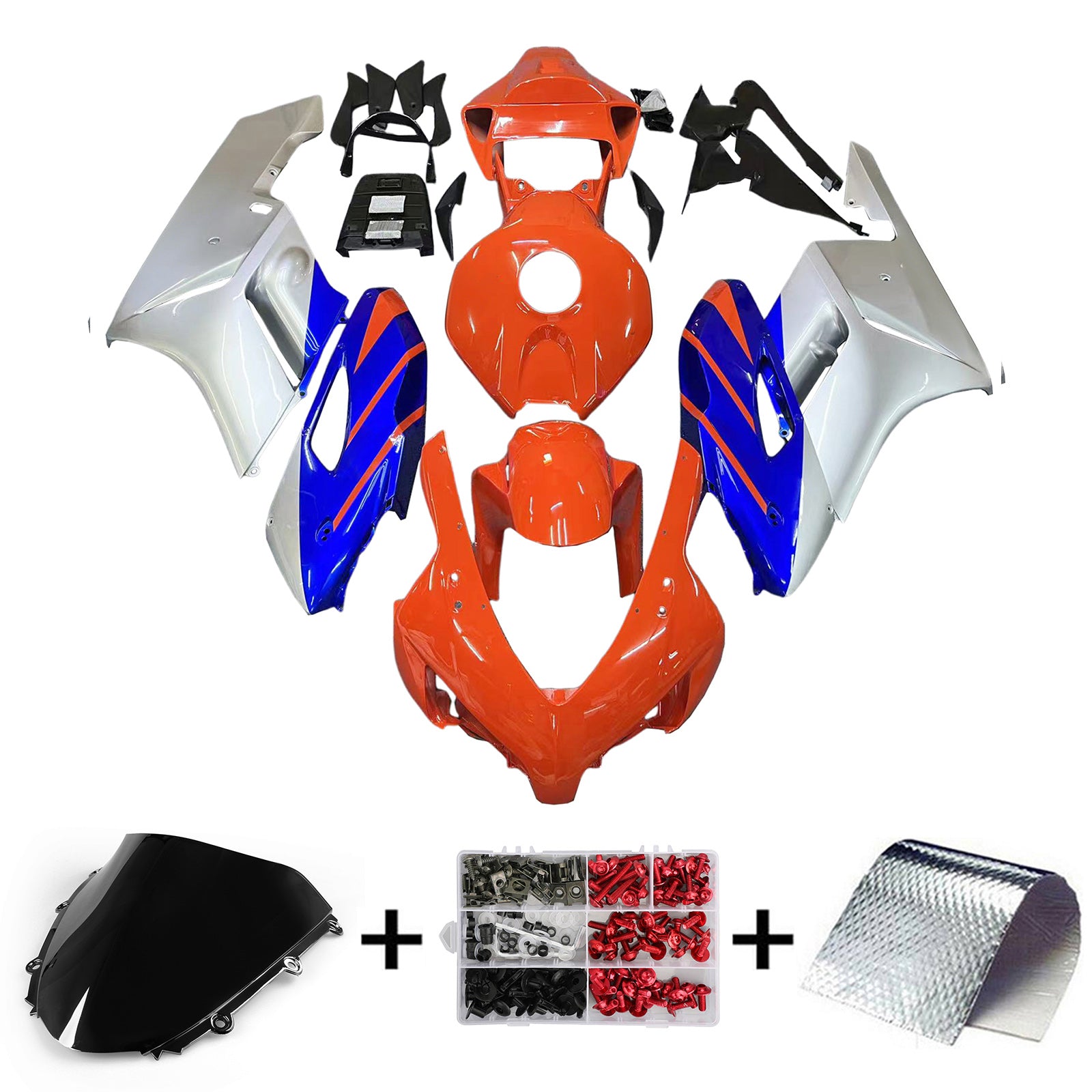 Honda CBR1000RR 2004-2005 Fairing Kit Bodywork Plastic ABS