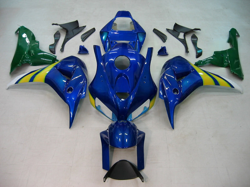 Fairings 2006-2007 Honda CBR 1000 RR Blue & Green Movistar Generic