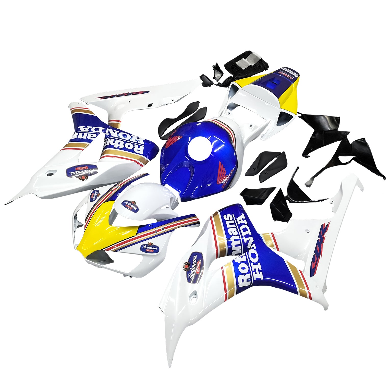 Fairings 2006-2007 Honda CBR 1000 RR Multi-Color Rothmans Honda  Generic