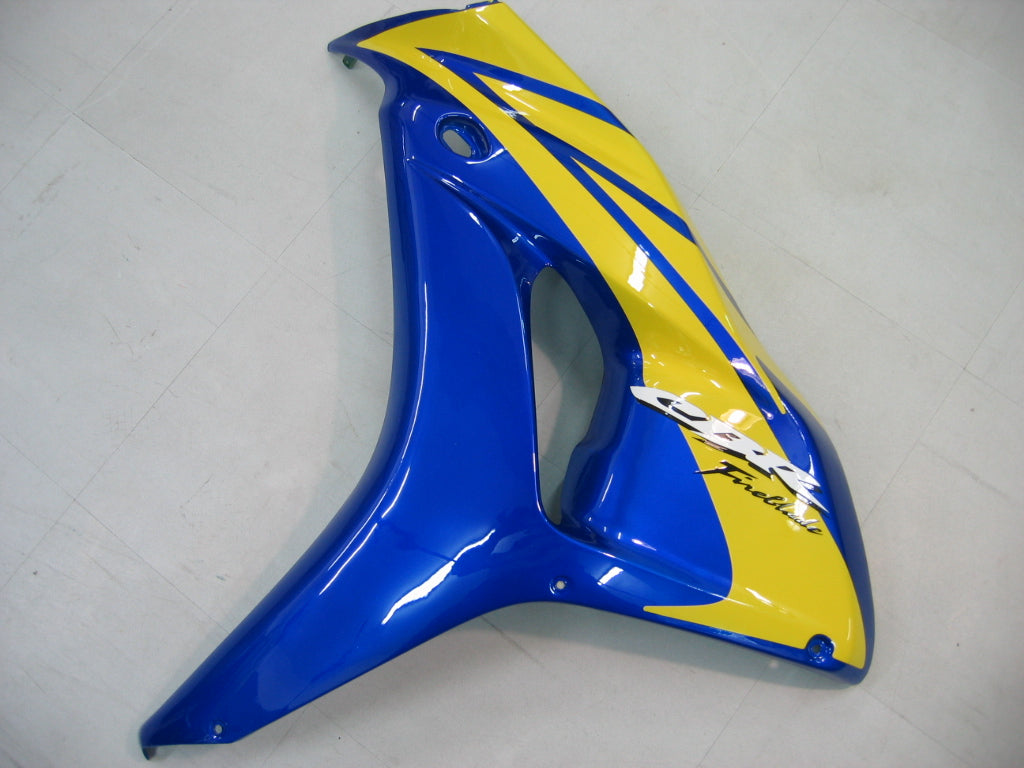 Carenados 2006-2007 Honda CBR 1000 RR Azul Amarillo CBR Genérico