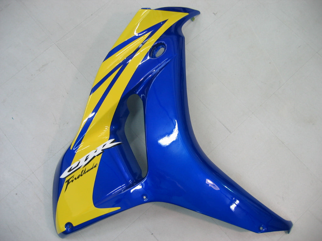 Carenados 2006-2007 Honda CBR 1000 RR Azul Amarillo CBR Genérico