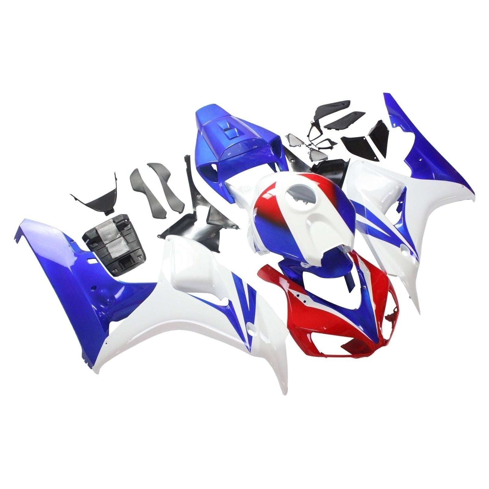 Fairings 2006-2007 Honda CBR 1000 RR Red White Blue HRC  Generic