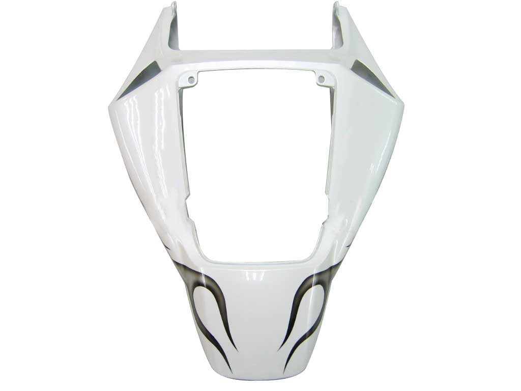 Fairings 2006-2007 Honda CBR 1000 RR White and Black Silver Flame Generic