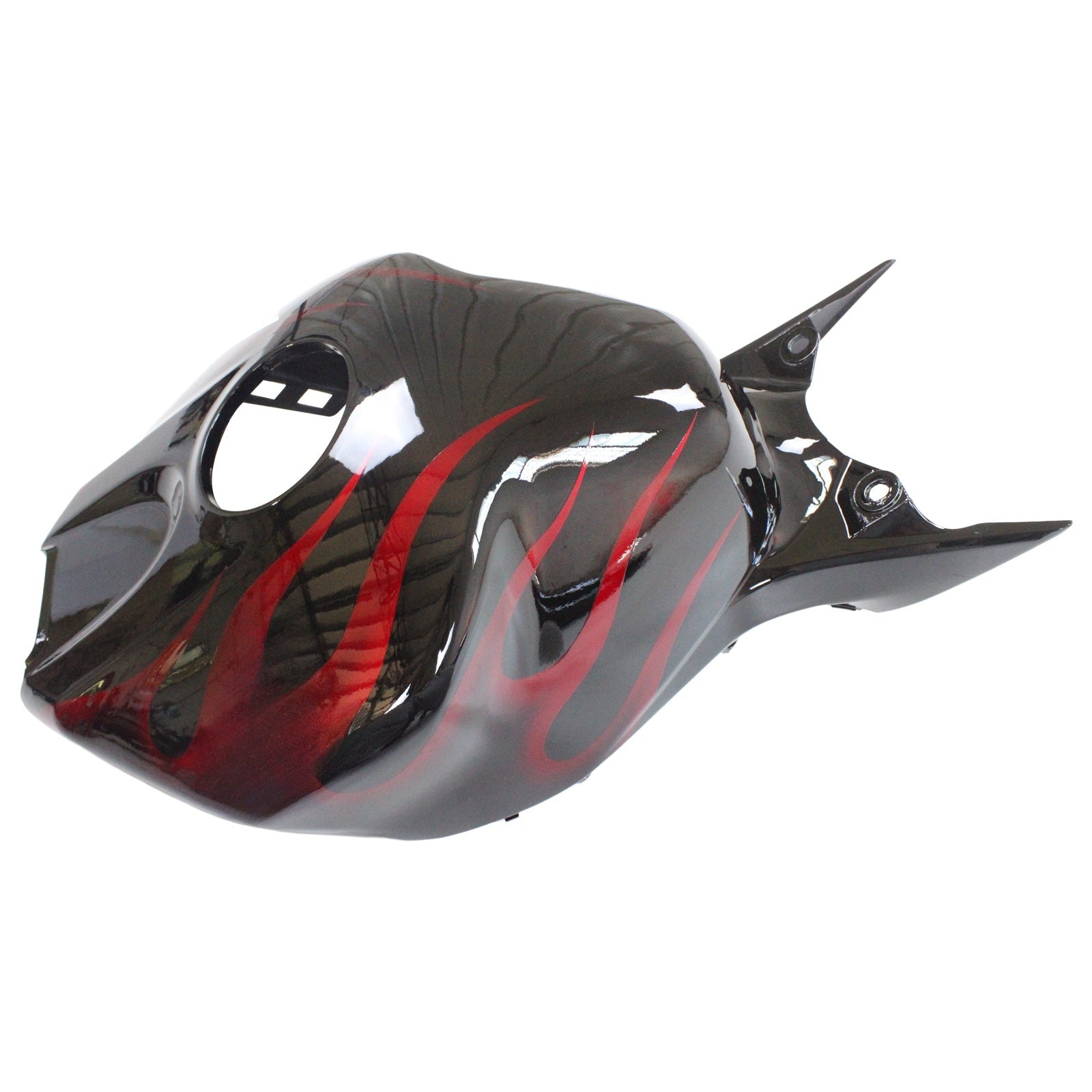 Fairings 2006-2007 Honda CBR 1000 RR Black & Red Flame  Generic