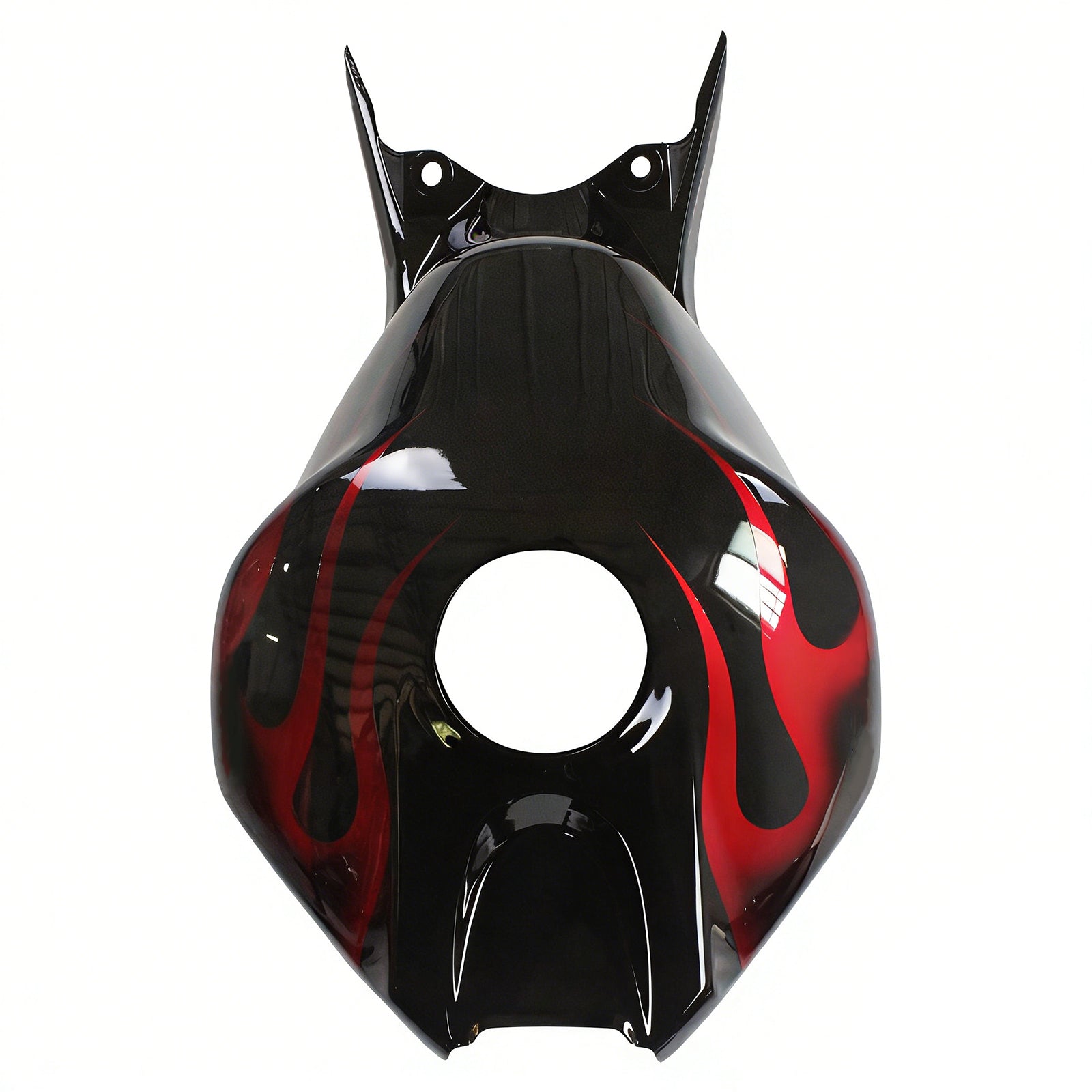 Fairings 2006-2007 Honda CBR 1000 RR Black & Red Flame Shark  Generic