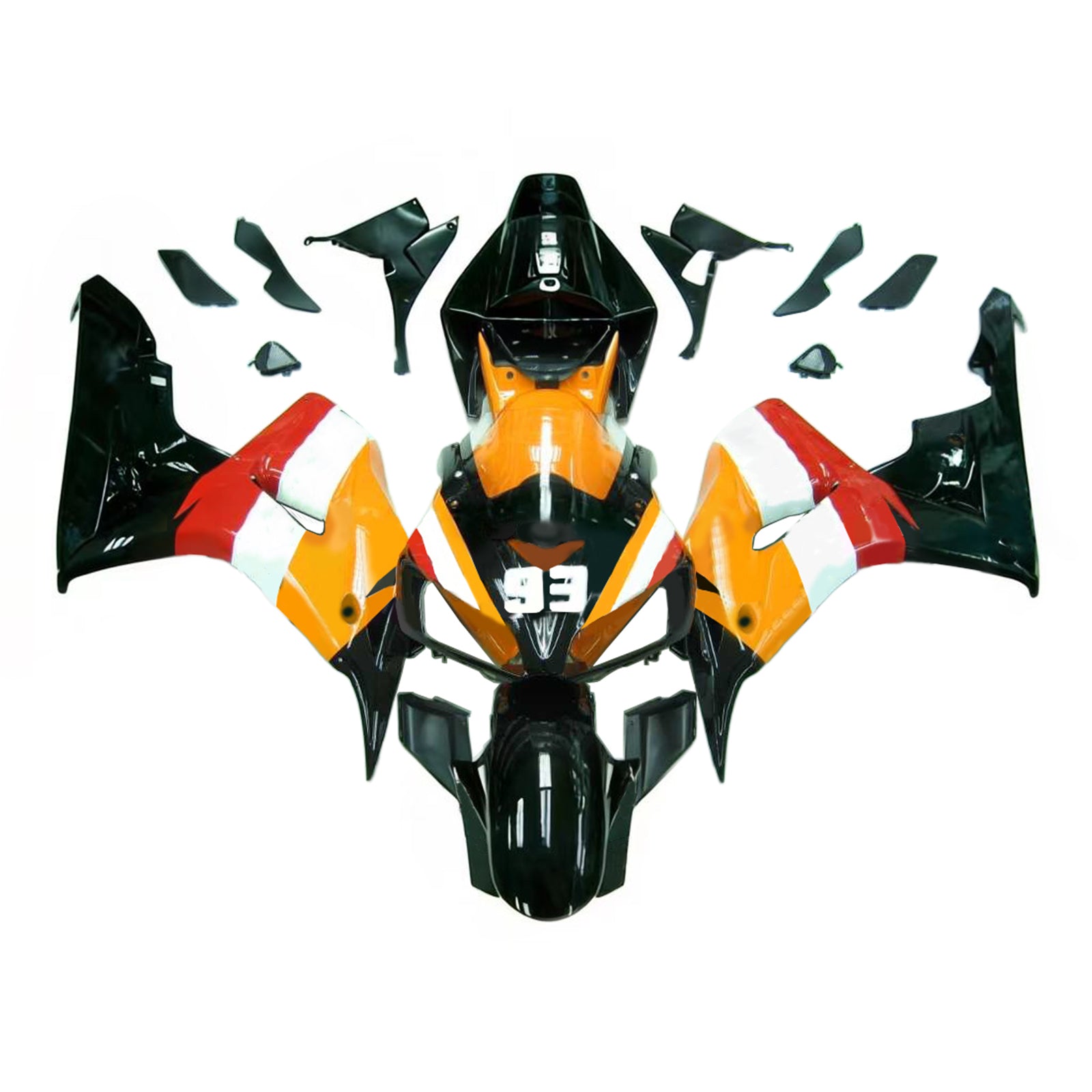 Honda CBR1000RR 2006-2007 Fairing Kit Bodywork Plastic ABS
