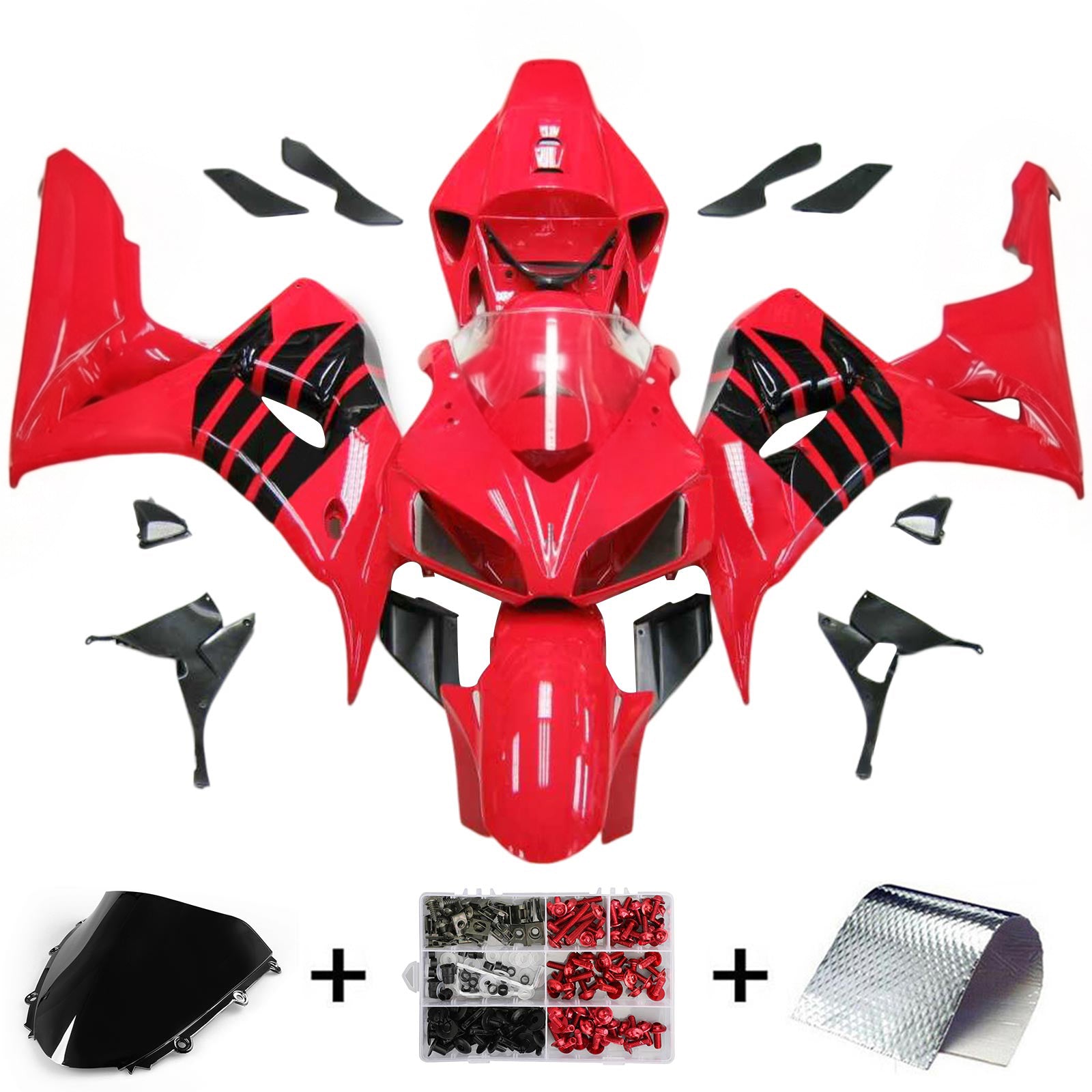Honda CBR1000RR 2006-2007 Kit Carenado Carrocería Plástico ABS