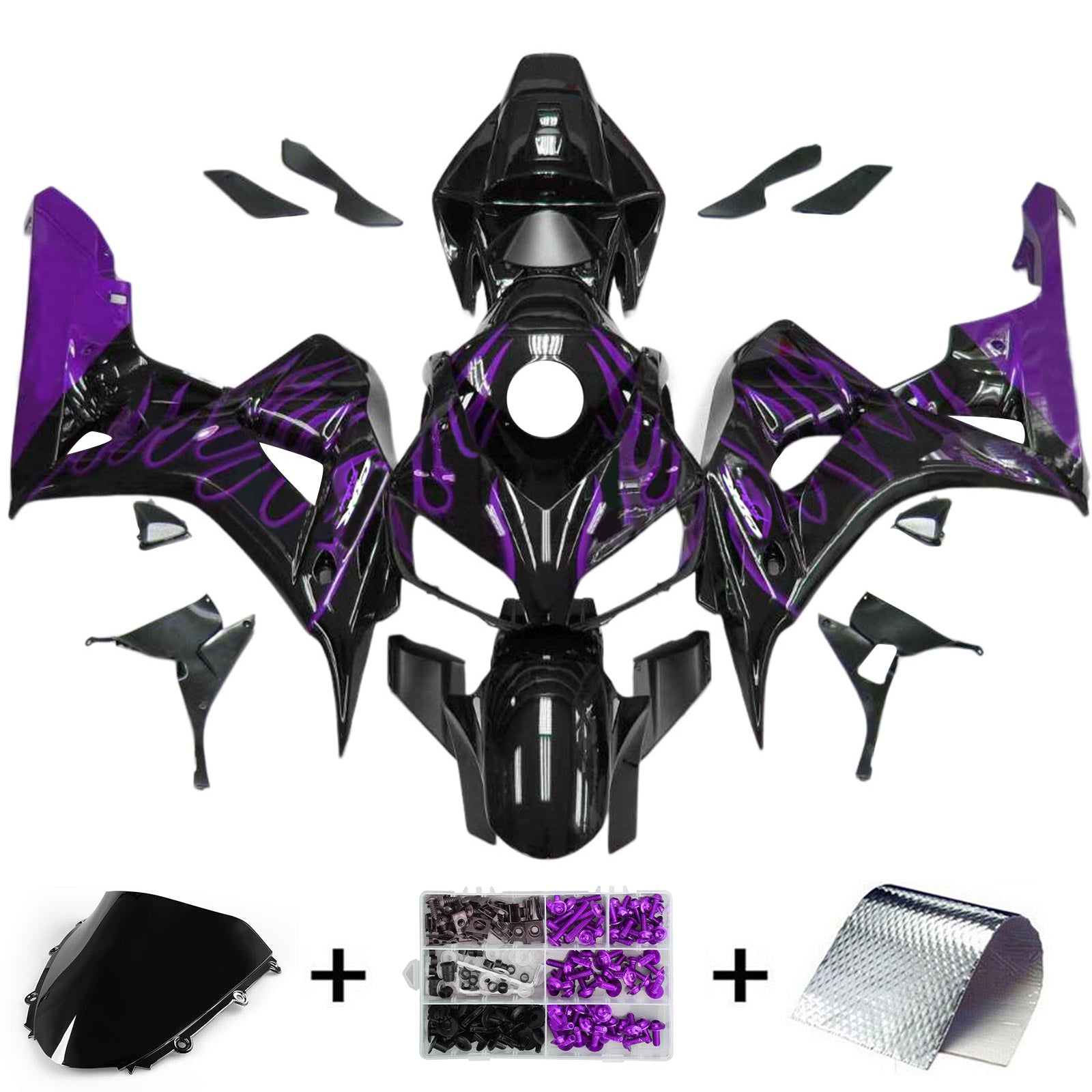 Honda CBR1000RR 2006-2007 Fairing Kit Bodywork Plastic ABS