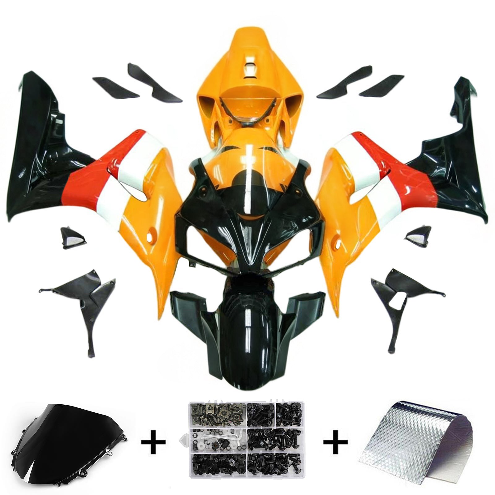 Honda CBR1000RR 2006-2007 Fairing Kit Bodywork Plastic ABS
