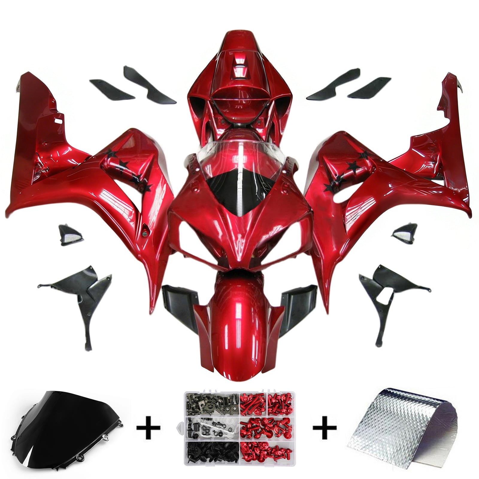 Honda CBR1000RR 2006-2007 Fairing Kit Bodywork Plastic ABS