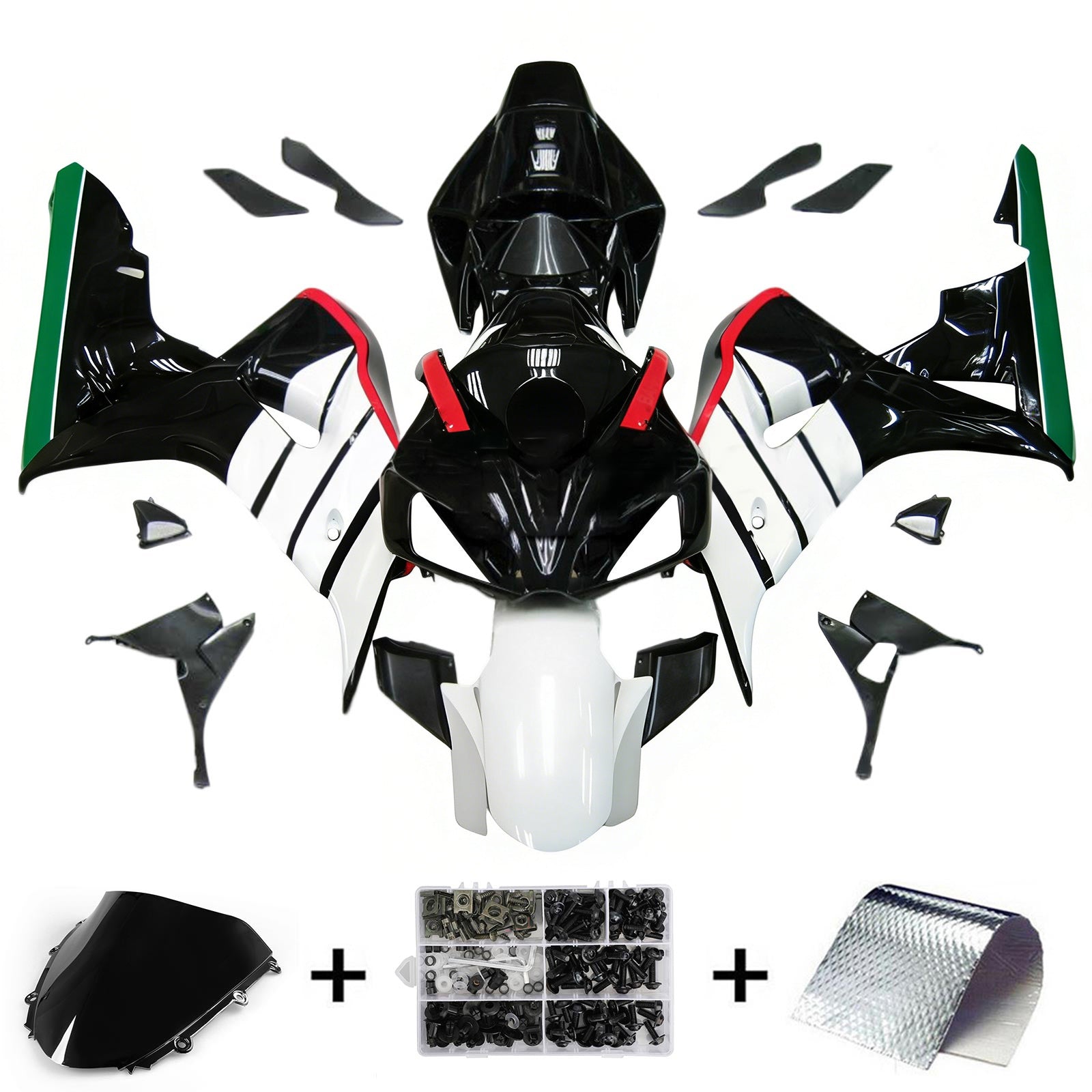 Honda CBR1000RR 2006-2007 Kit Carenado Carrocería Plástico ABS
