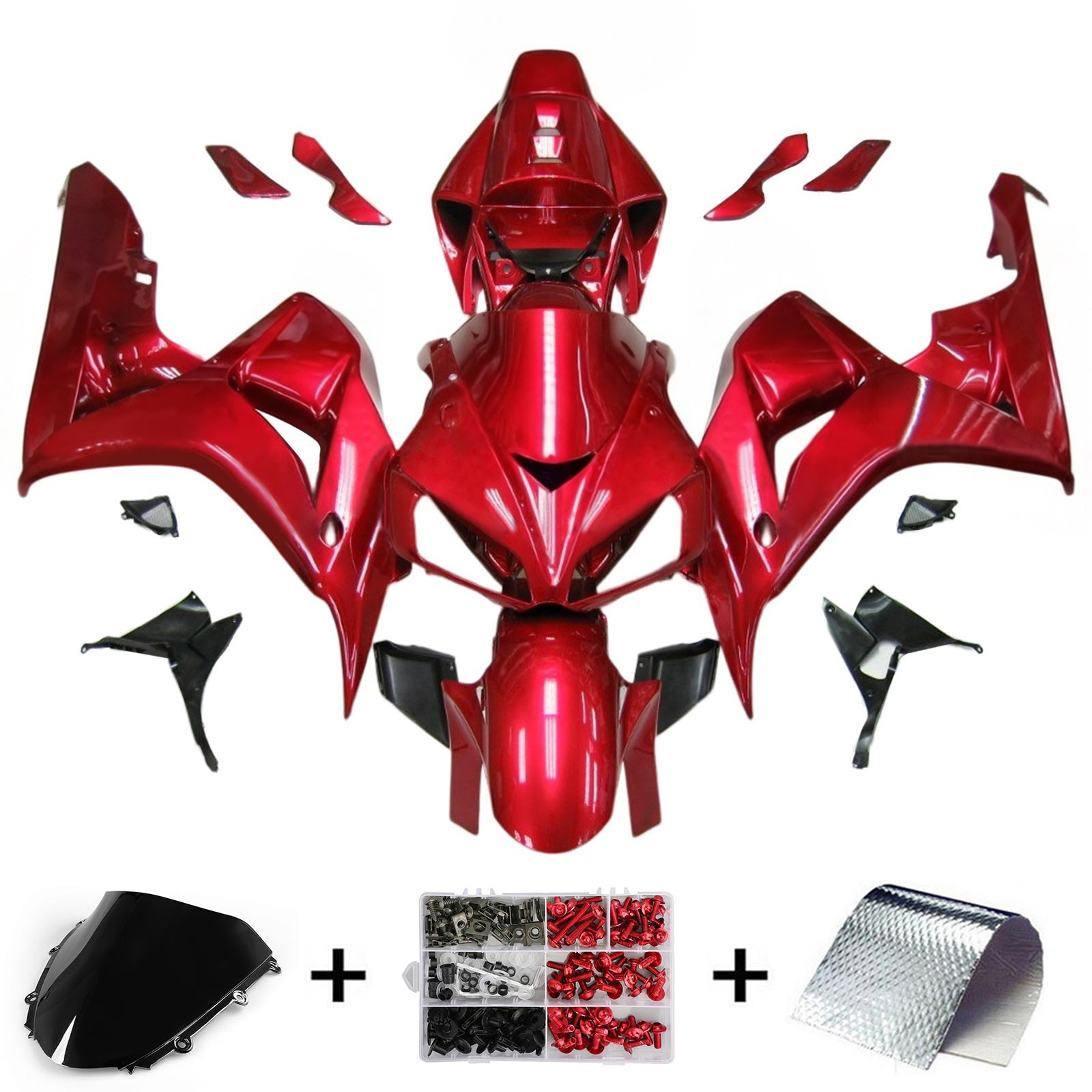 Honda CBR1000RR 2006-2007 Kit Carenado Carrocería Plástico ABS