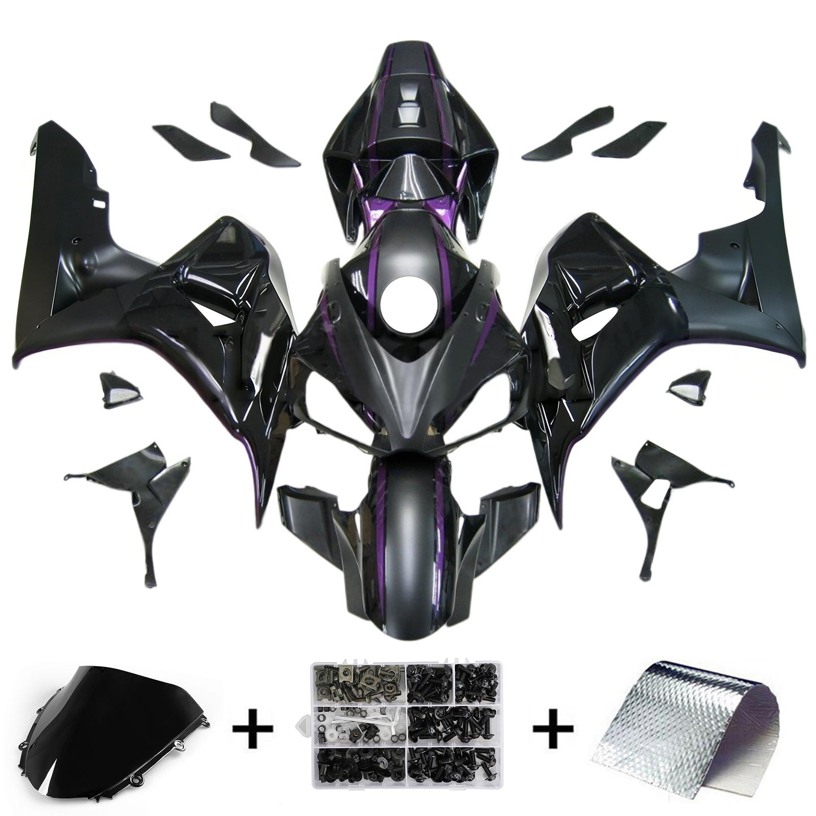 Honda CBR1000RR 2006-2007 Kit Carenado Carrocería Plástico ABS
